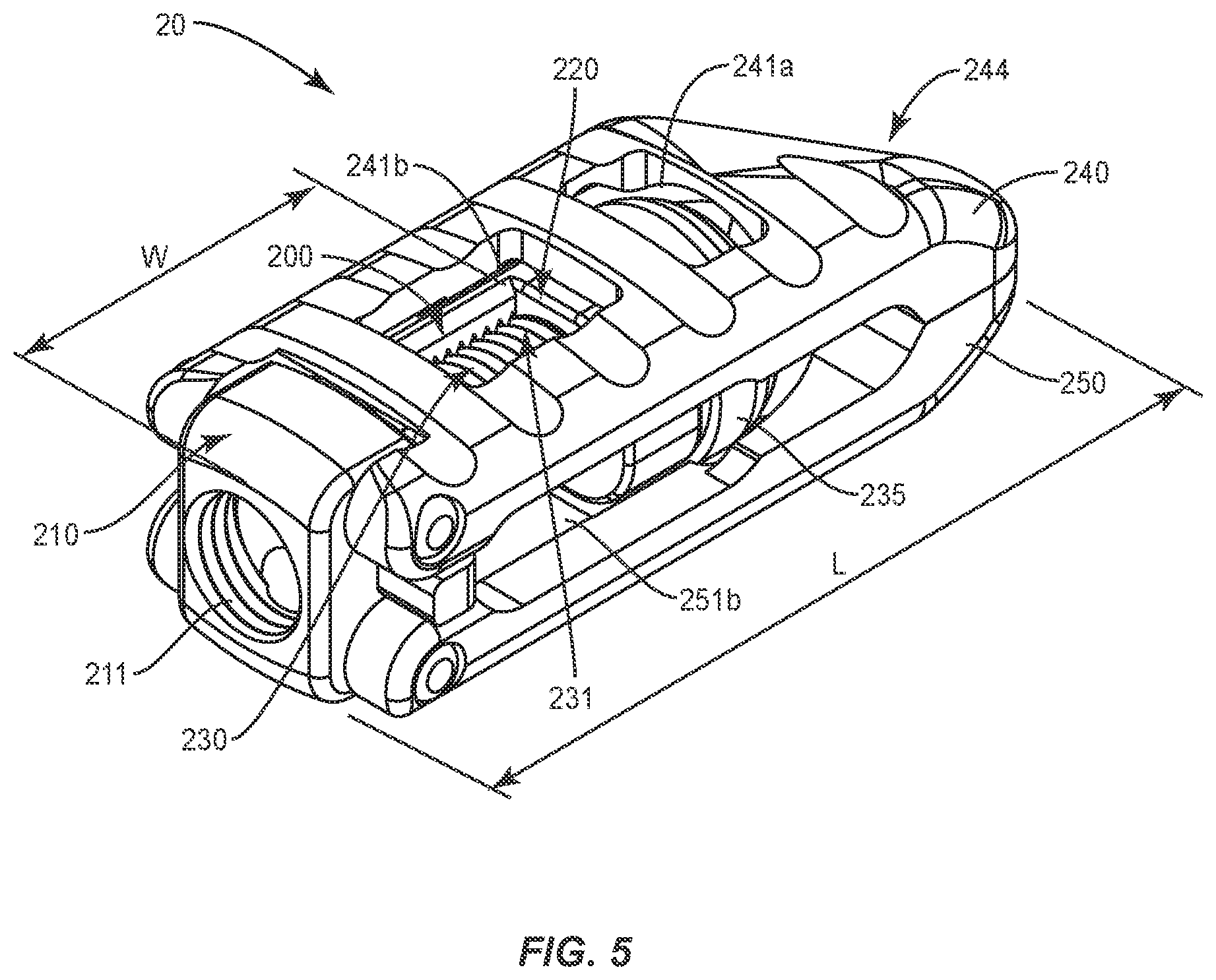 Patent US12403018 Figure 6 – Expandable spinal implant system and method of using same