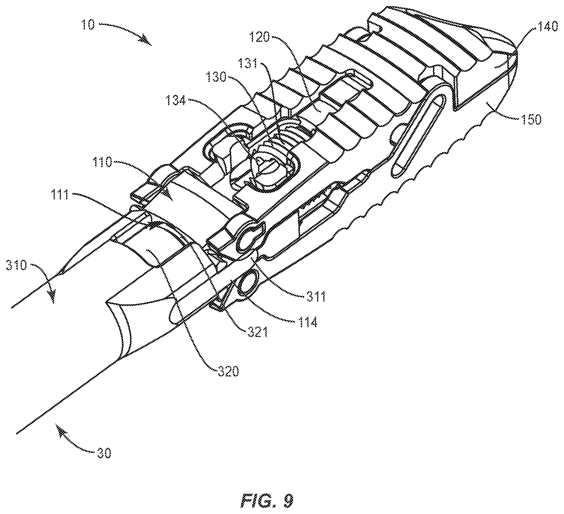 Patent US12403018 Figure 10 – Expandable spinal implant system and method of using same