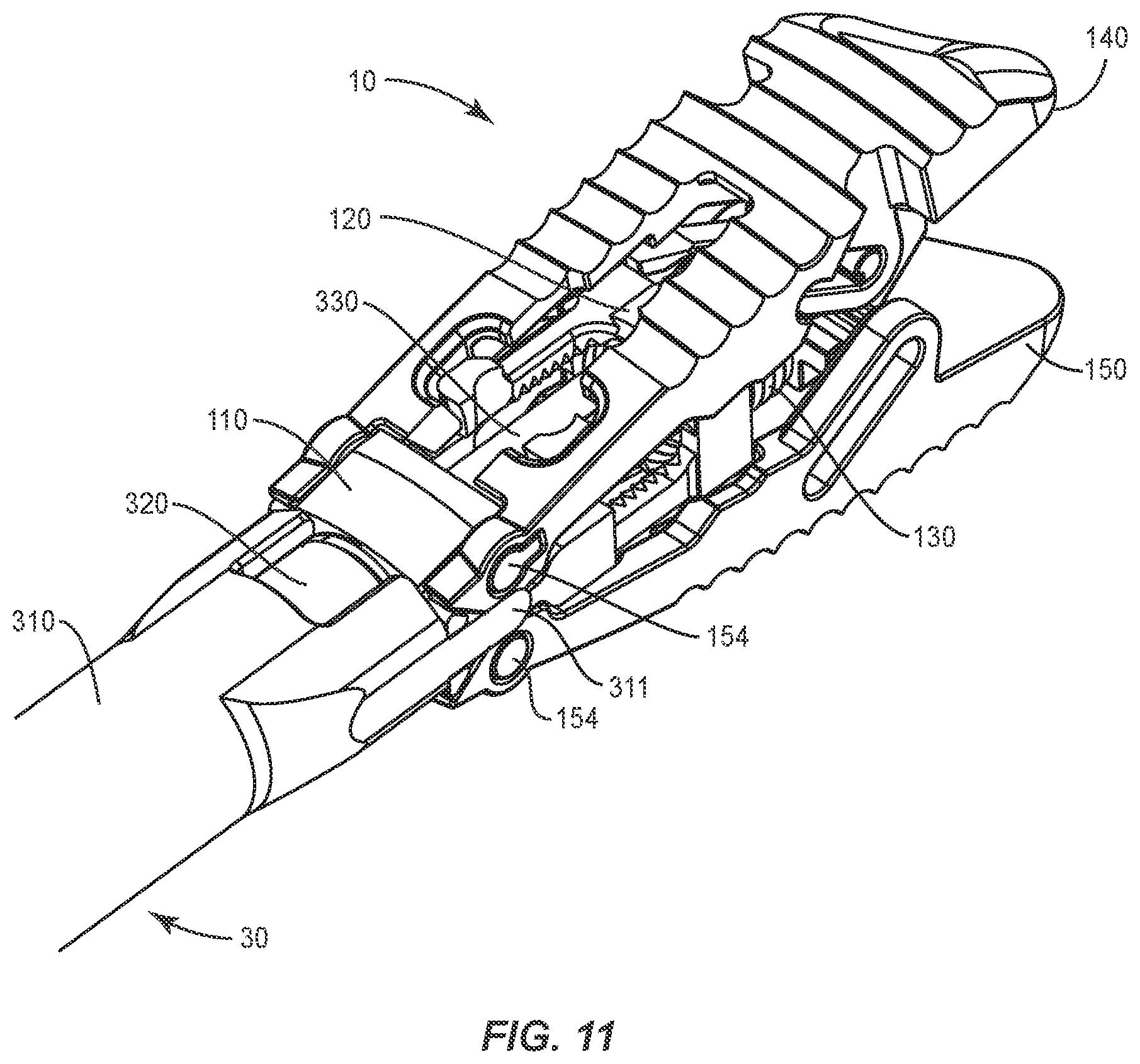 Patent US12403018 Figure 12 – Expandable spinal implant system and method of using same