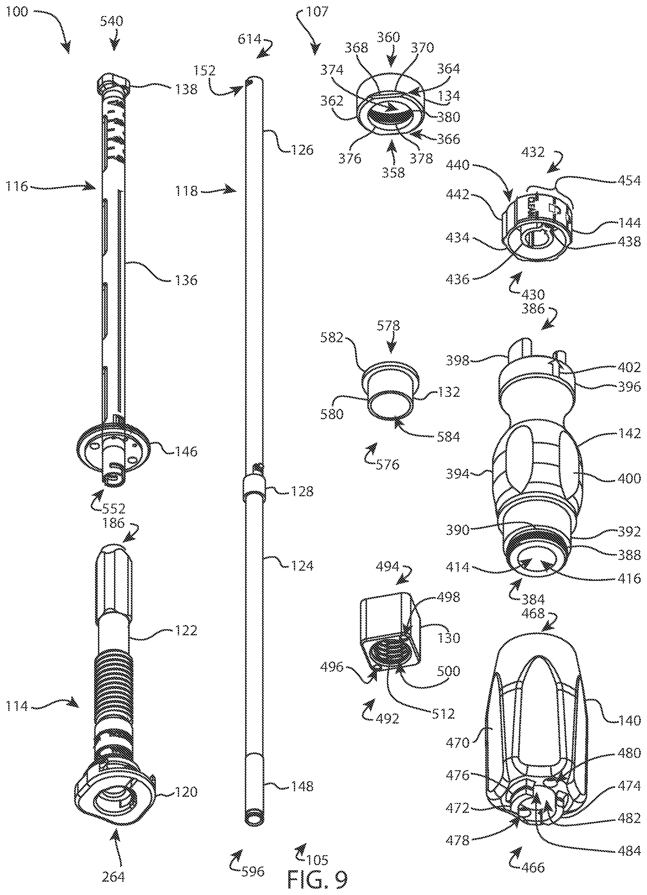 Patent US12403020 Figure 4 – Methods and instrumentation for intervertebral cage expansion