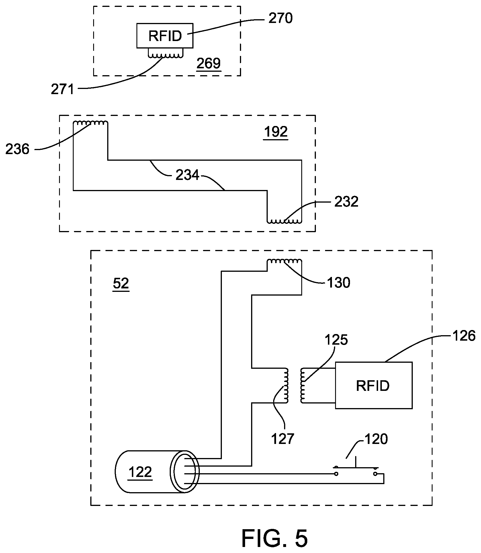 Patent US12403021 Figure 5 – System for processing bone stock including a bone cleaning head, a bone milling head and base that powers both the cleaning head and the milling head