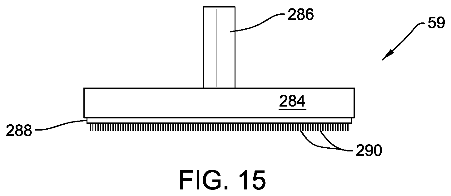 Patent US12403021 Figure 13 – System for processing bone stock including a bone cleaning head, a bone milling head and base that powers both the cleaning head and the milling head