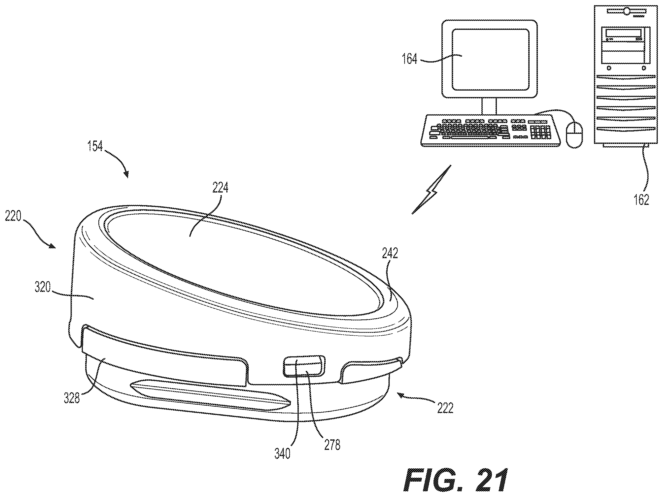 Patent US12403022 Figure 14 – Measurement system configured to support installation of a ball and socket joint and method therefor