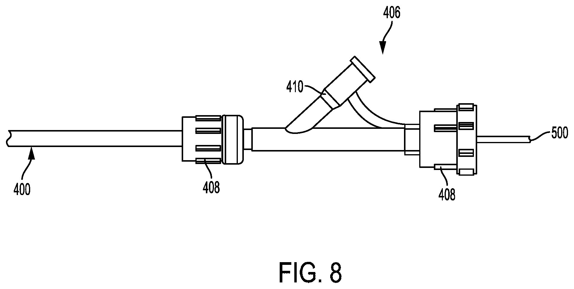 Patent US12403026 Figure 8 – Valve with docking station for gastrointestinal balloon