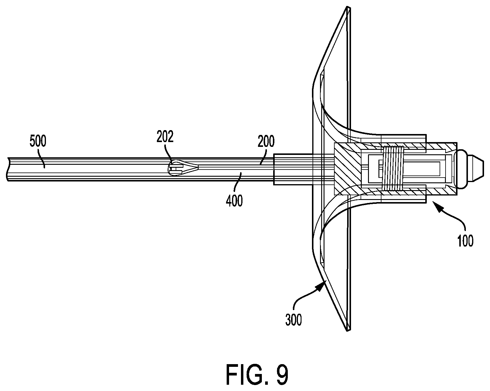 Patent US12403026 Figure 9 – Valve with docking station for gastrointestinal balloon