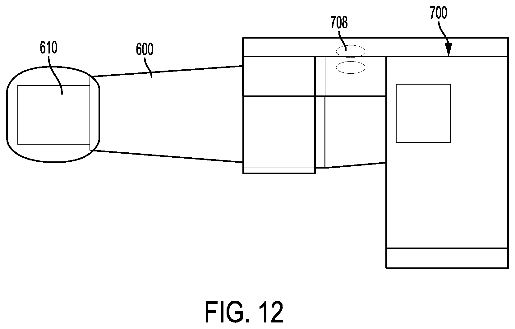 Patent US12403026 Figure 12 – Valve with docking station for gastrointestinal balloon