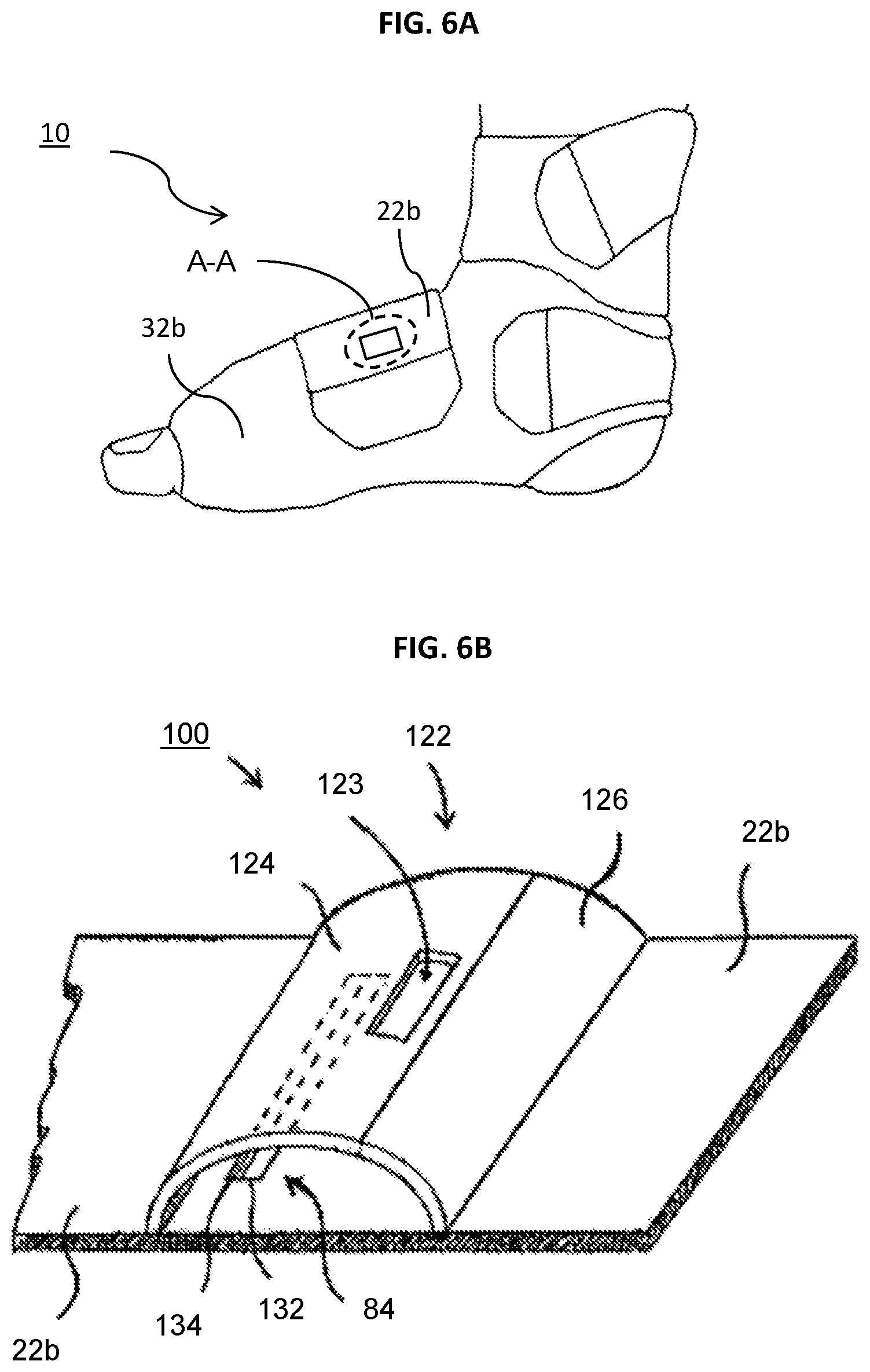 Patent US12403027 Figure 6 – Compression garment