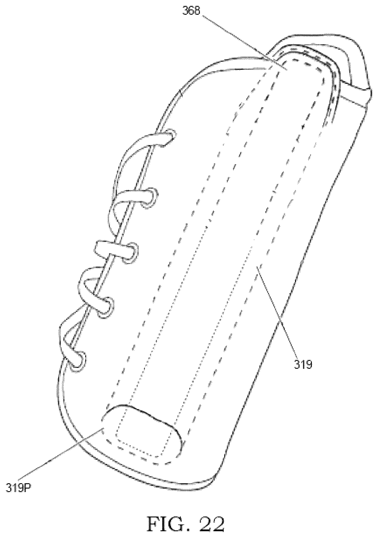 Patent US12403029 Figure 19 – Dual-handed wrist brace with enhanced thumb support