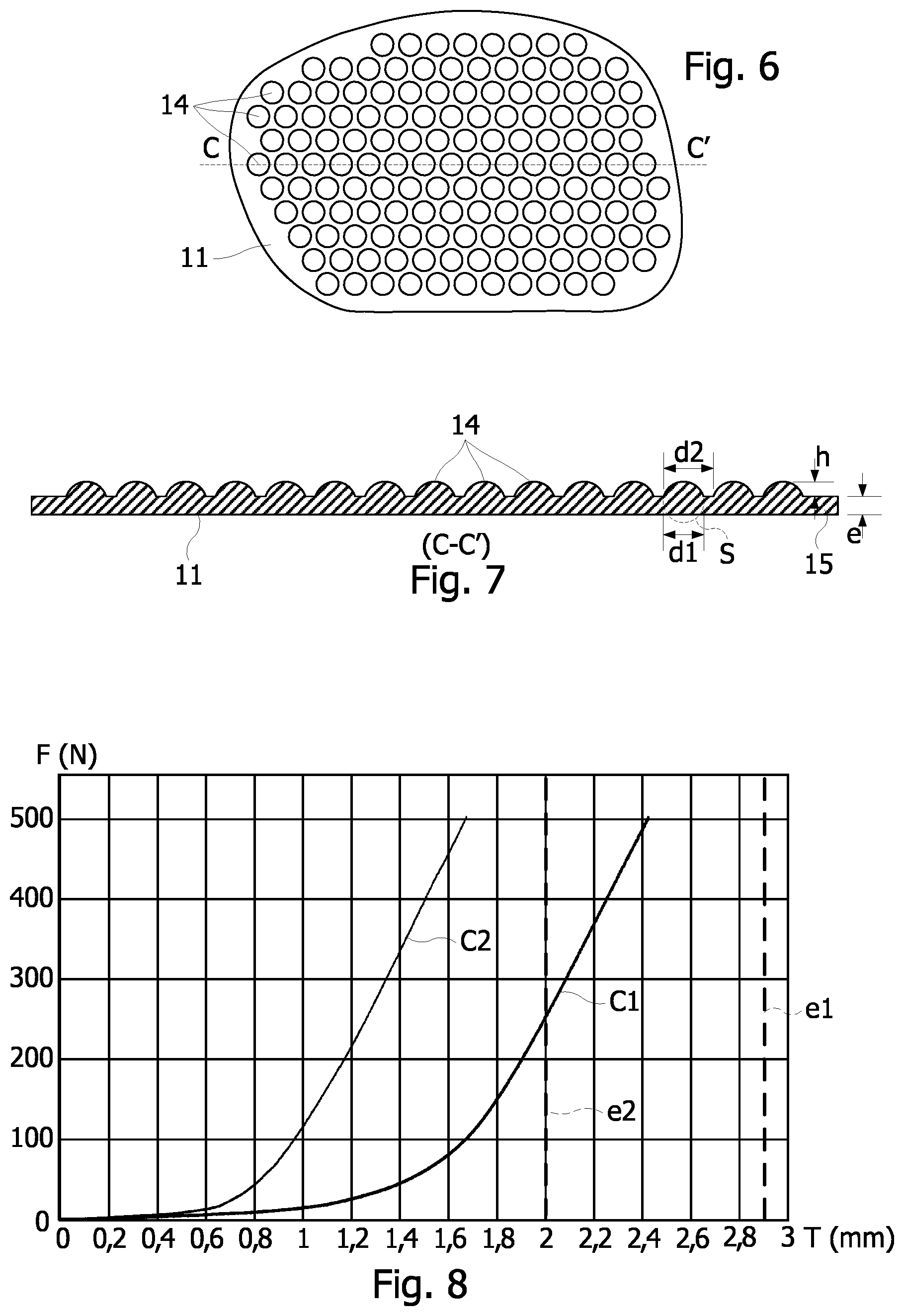 Patent US12403030 Figure 4 – Device for protecting the plantar padding