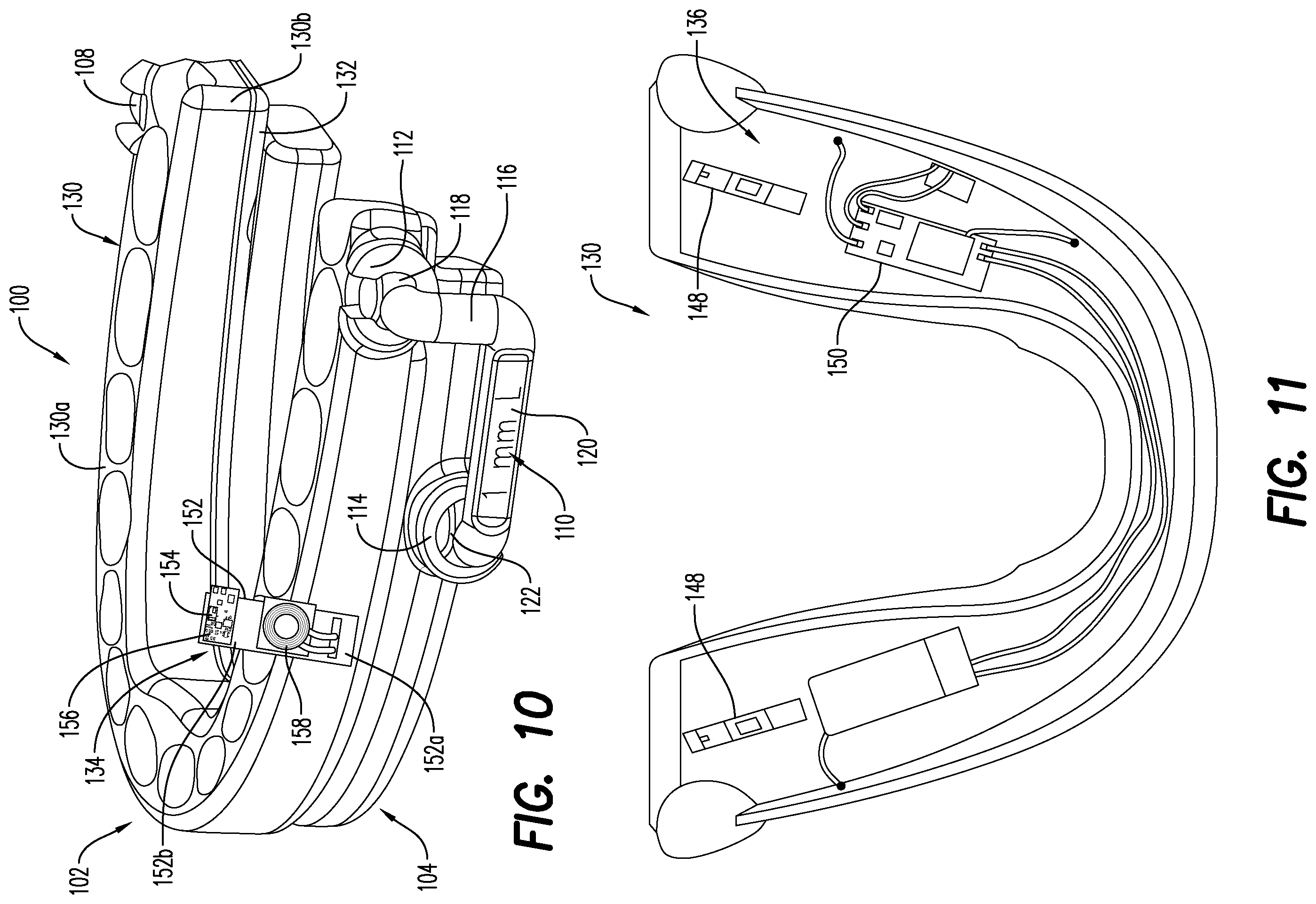 Patent US12403033 Figure 7 – Oral appliance for the treatment of sleep apnea