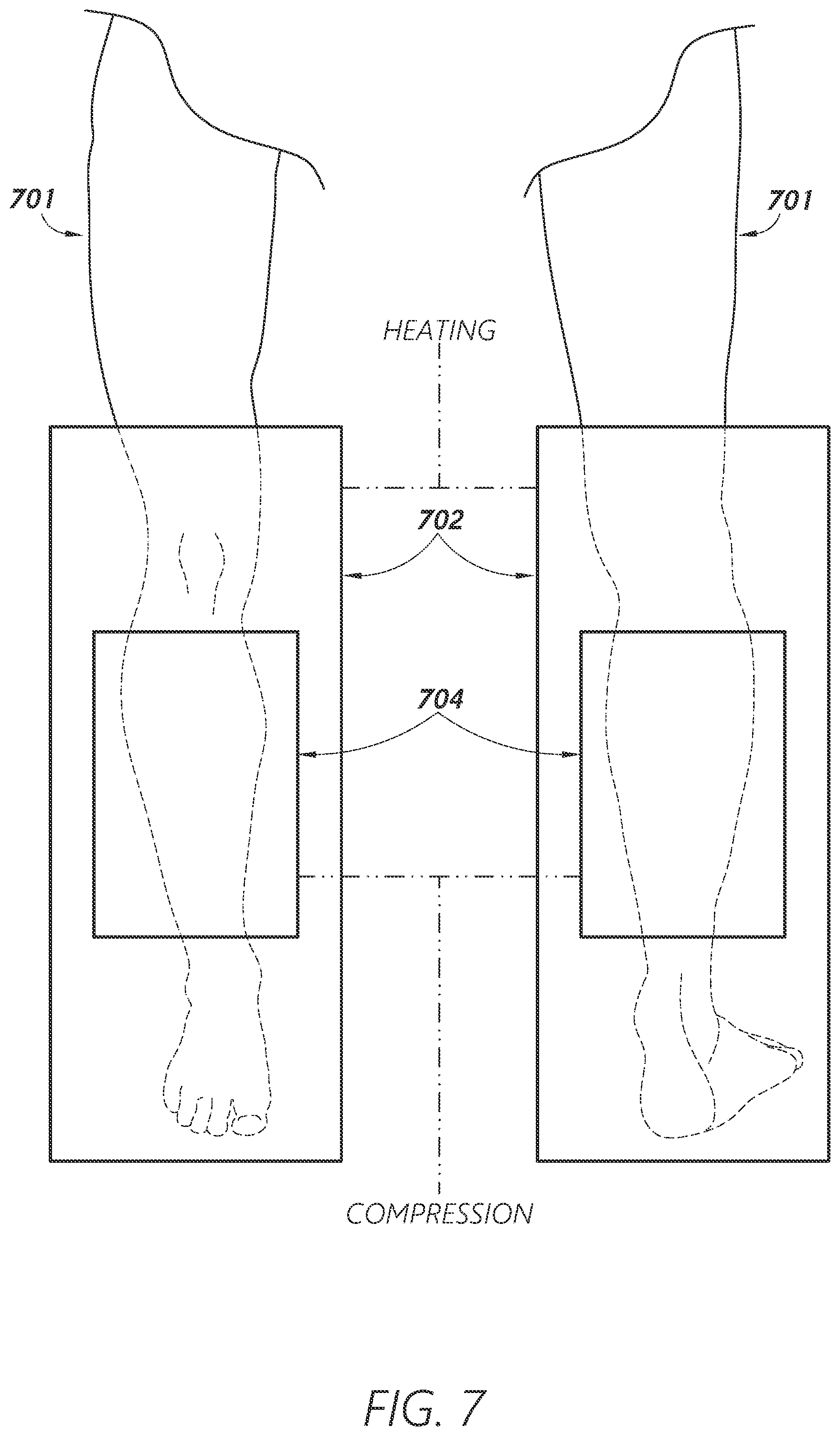 Patent US12403034 Figure 8 – Sleeve-based body temperature regulation