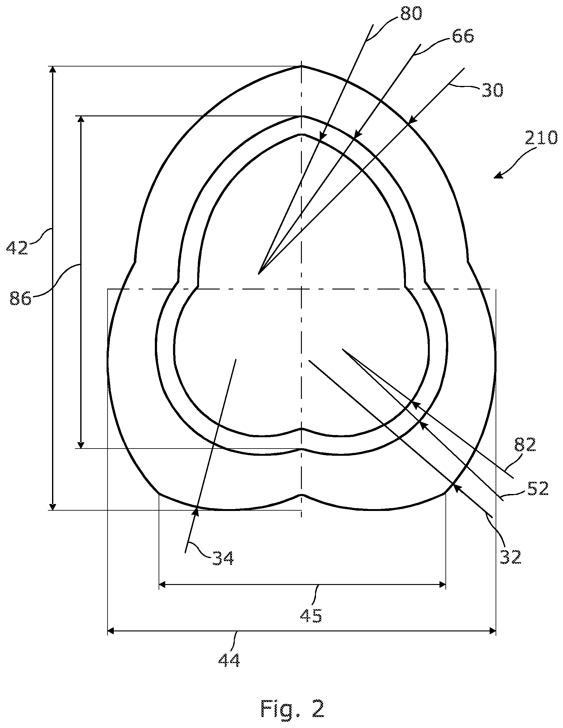 Patent US12403042 Figure 2 – Wound dressing