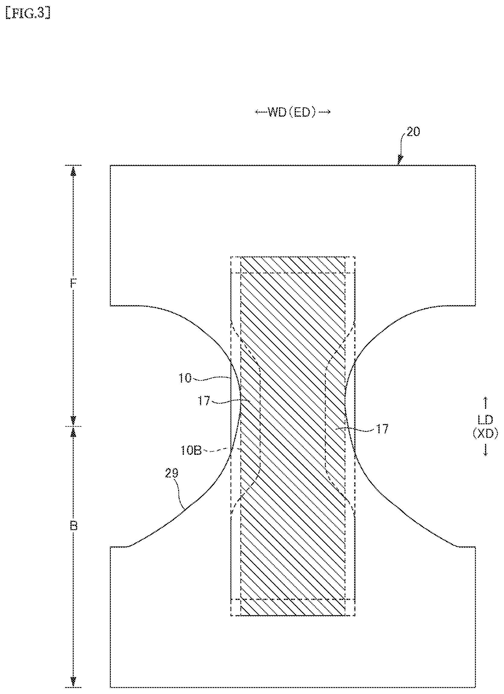 Patent US12403046 Figure 3 – Disposable wearing article