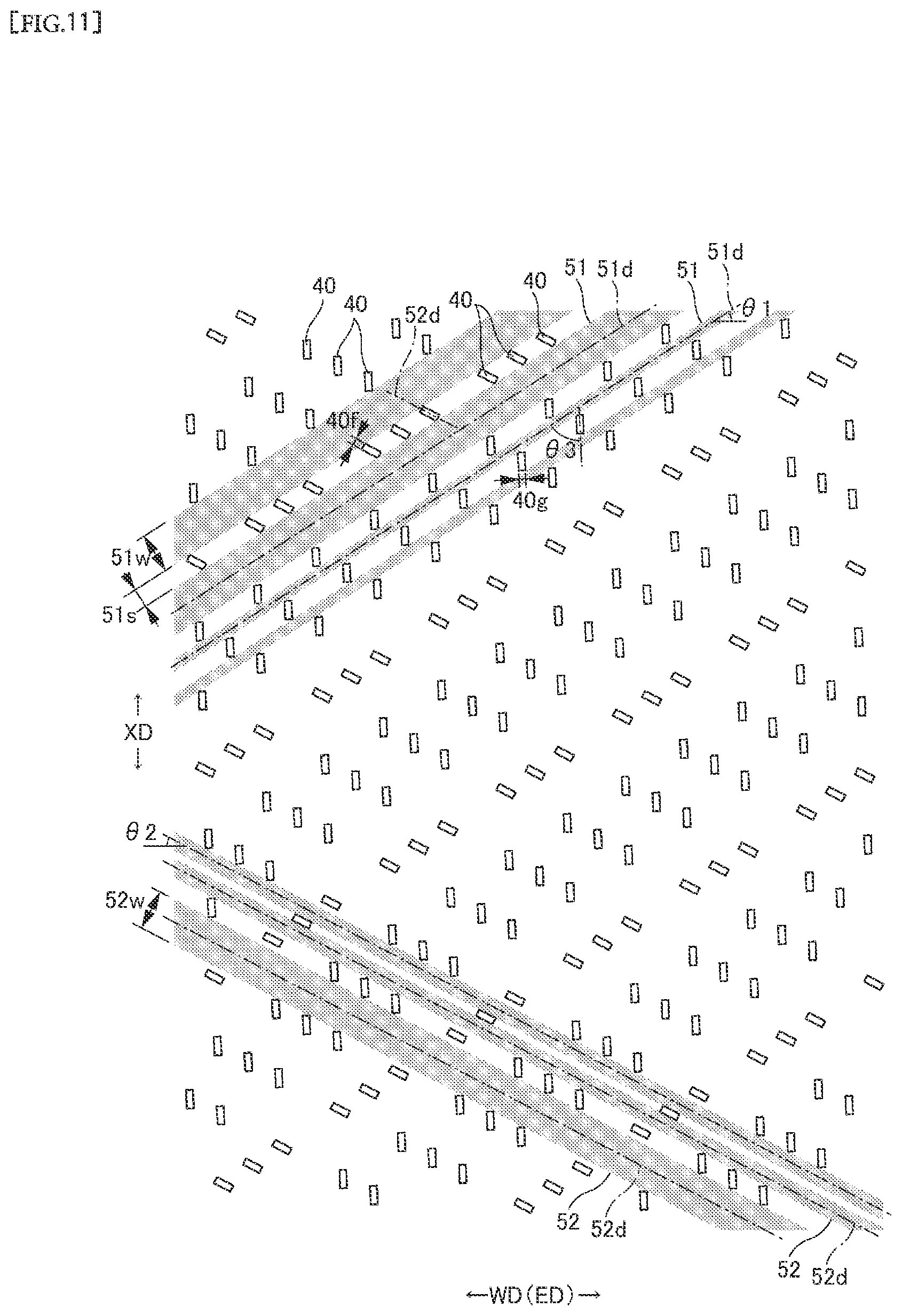 Patent US12403046 Figure 11 – Disposable wearing article