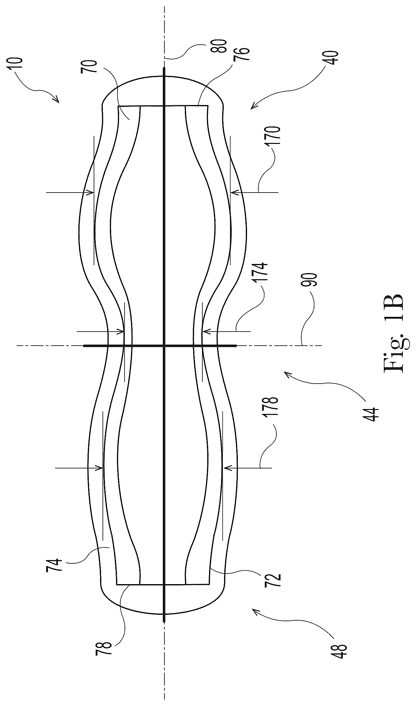 Patent US12403047 Figure 2 – Disposable absorbent articles including a first absorbent layer and a second absorbent layer