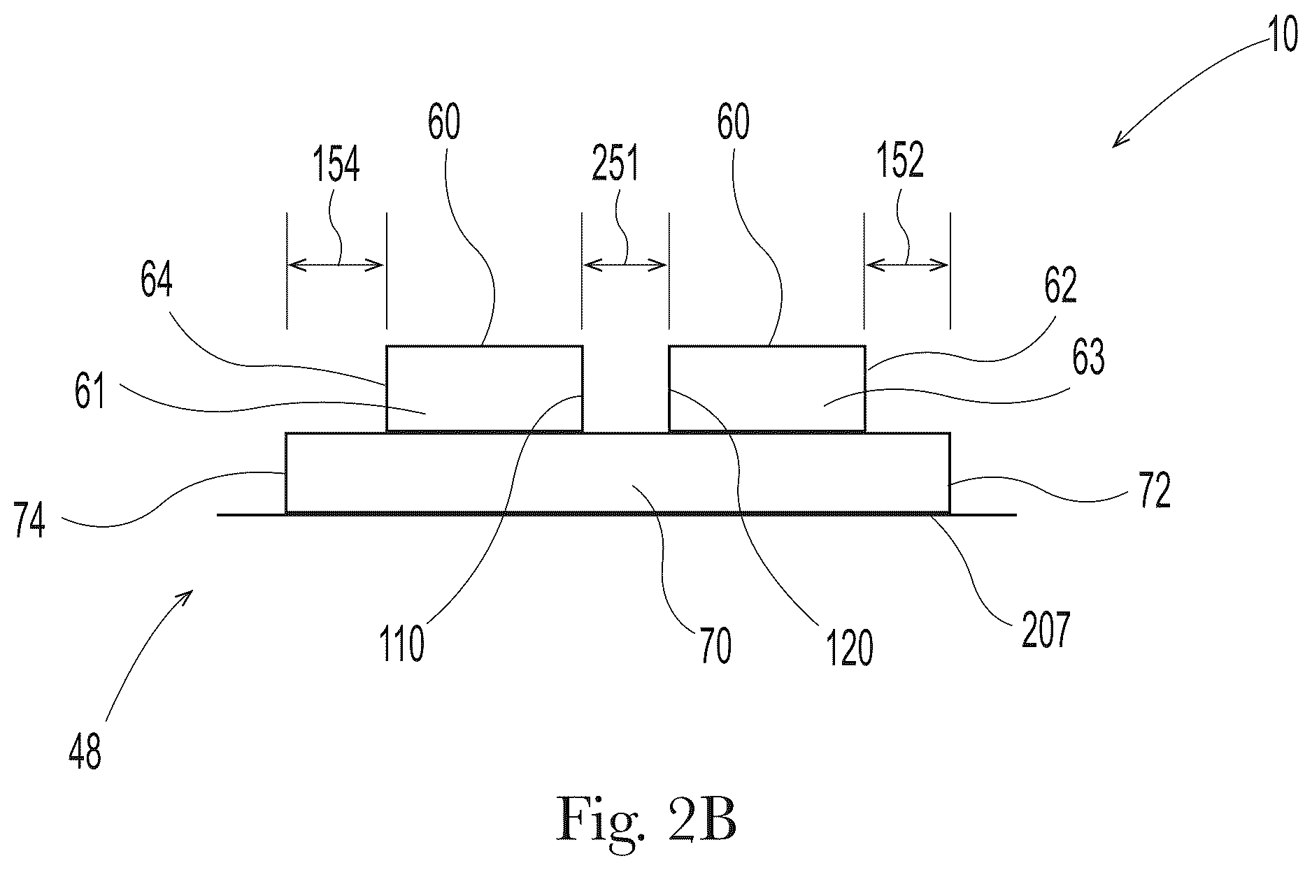Patent US12403047 Figure 11 – Disposable absorbent articles including a first absorbent layer and a second absorbent layer