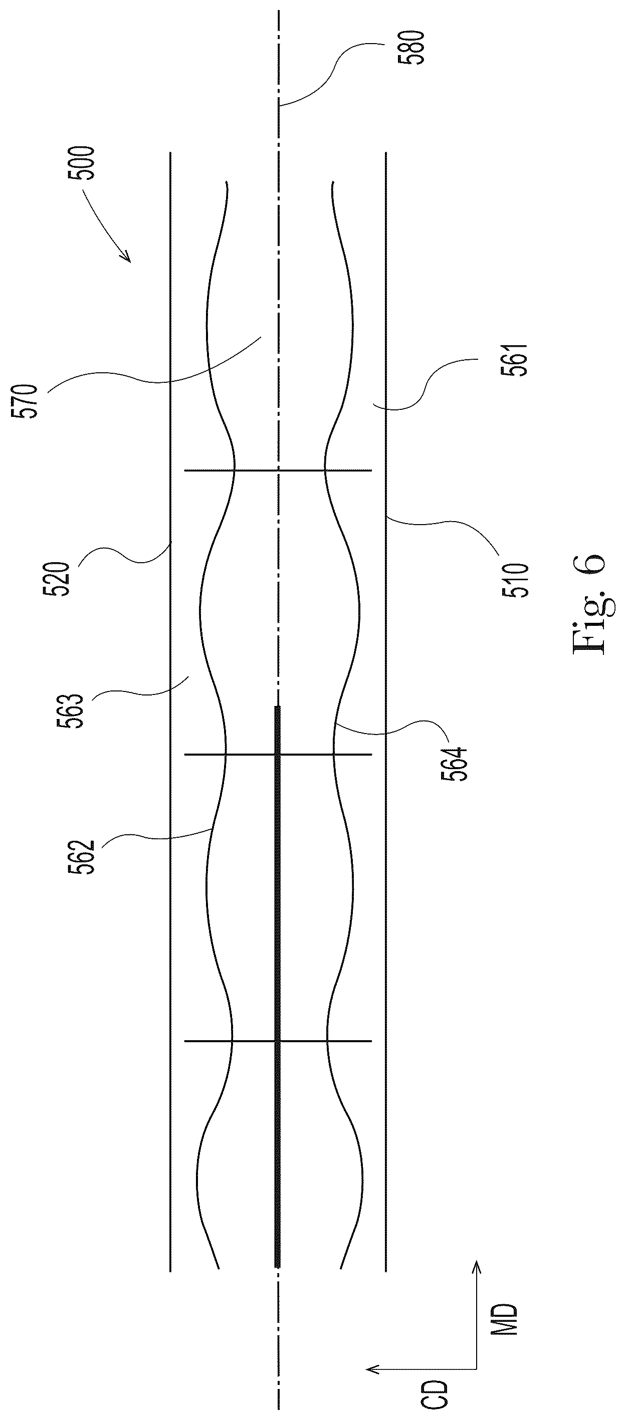 Patent US12403047 Figure 15 – Disposable absorbent articles including a first absorbent layer and a second absorbent layer