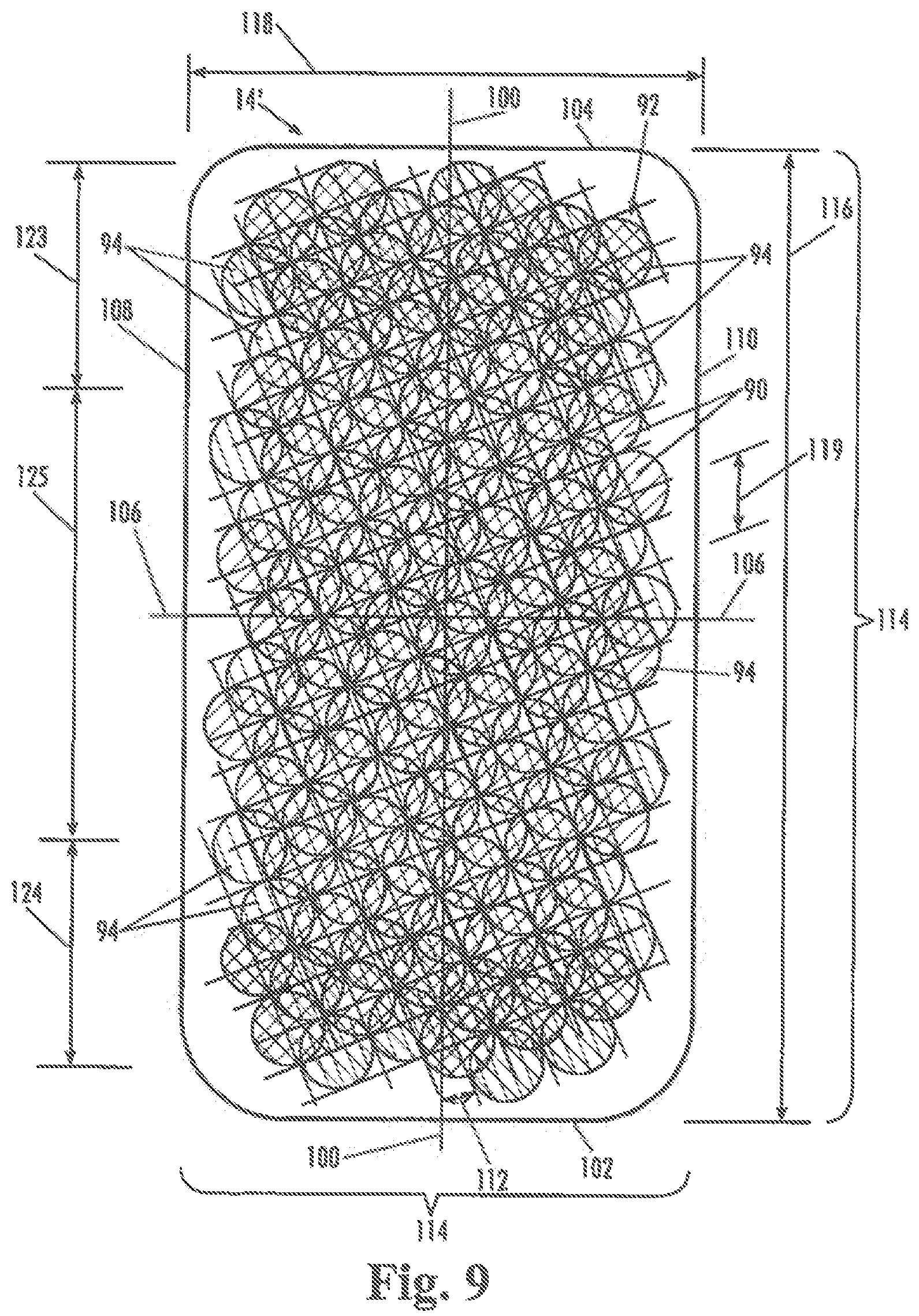 Patent US12403048 Figure 8 – Disposable absorbent article