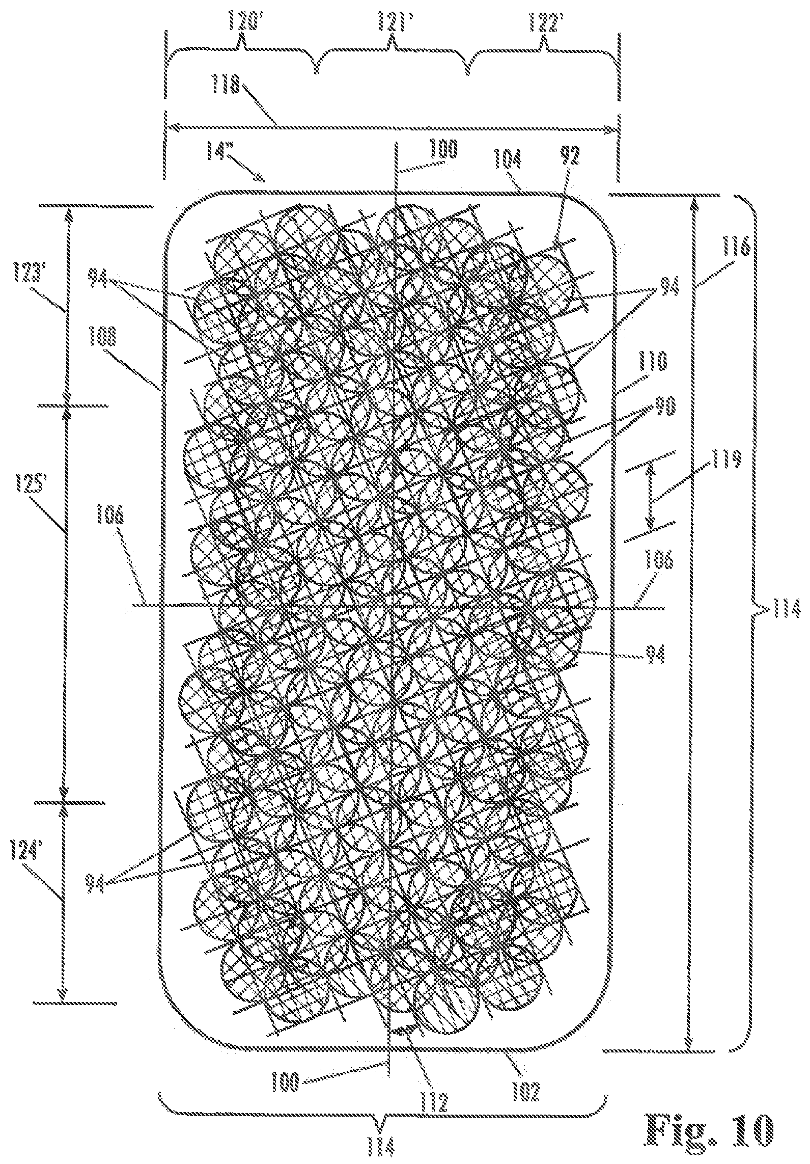 Patent US12403048 Figure 9 – Disposable absorbent article