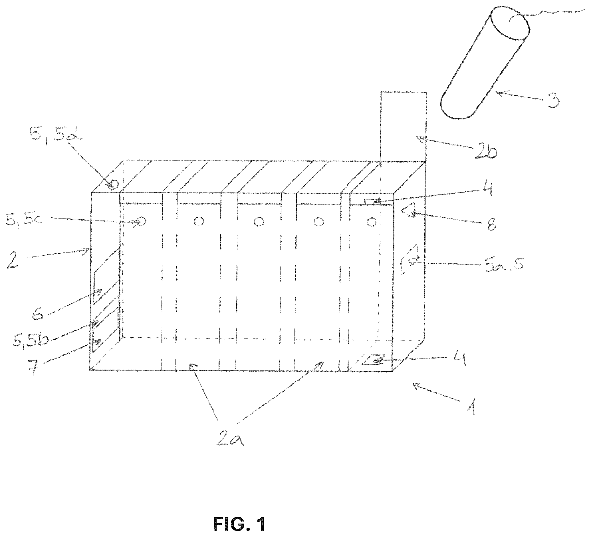 Patent US12403049 — Storing device and a system for tracking absorption products — Figure 1
