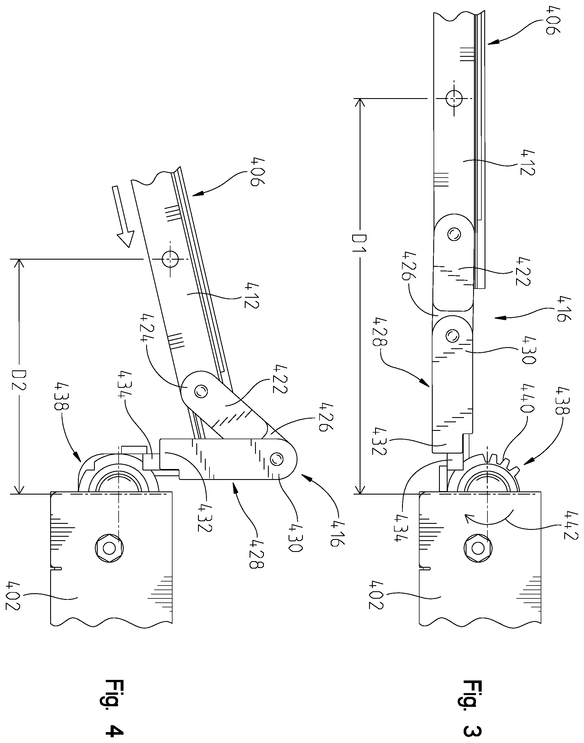 Patent US12403052 Figure 3 – Ramp siderail deployment apparatus and method