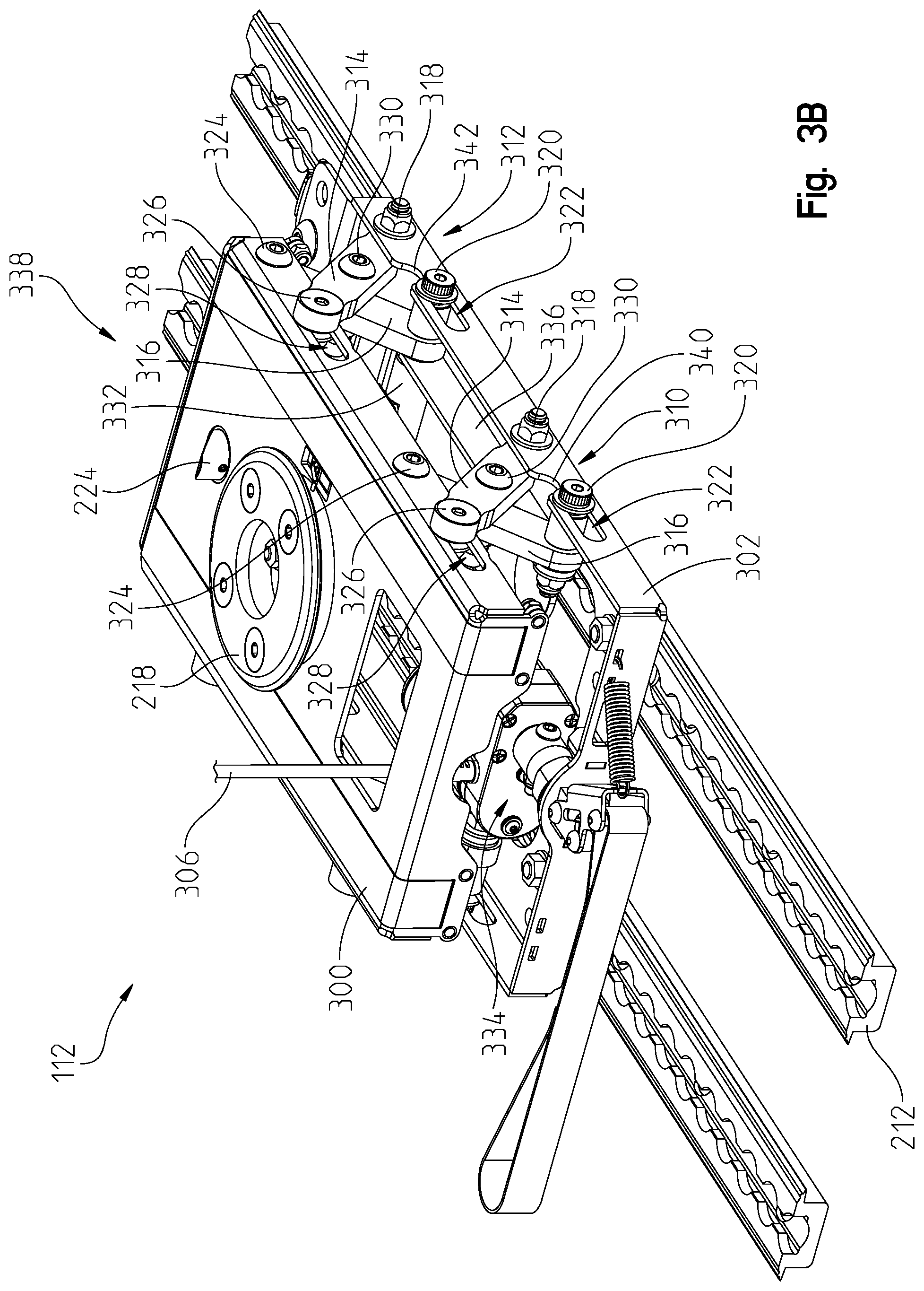 Patent US12403053 Figure 4 – Wheelchair docking system and method thereof
