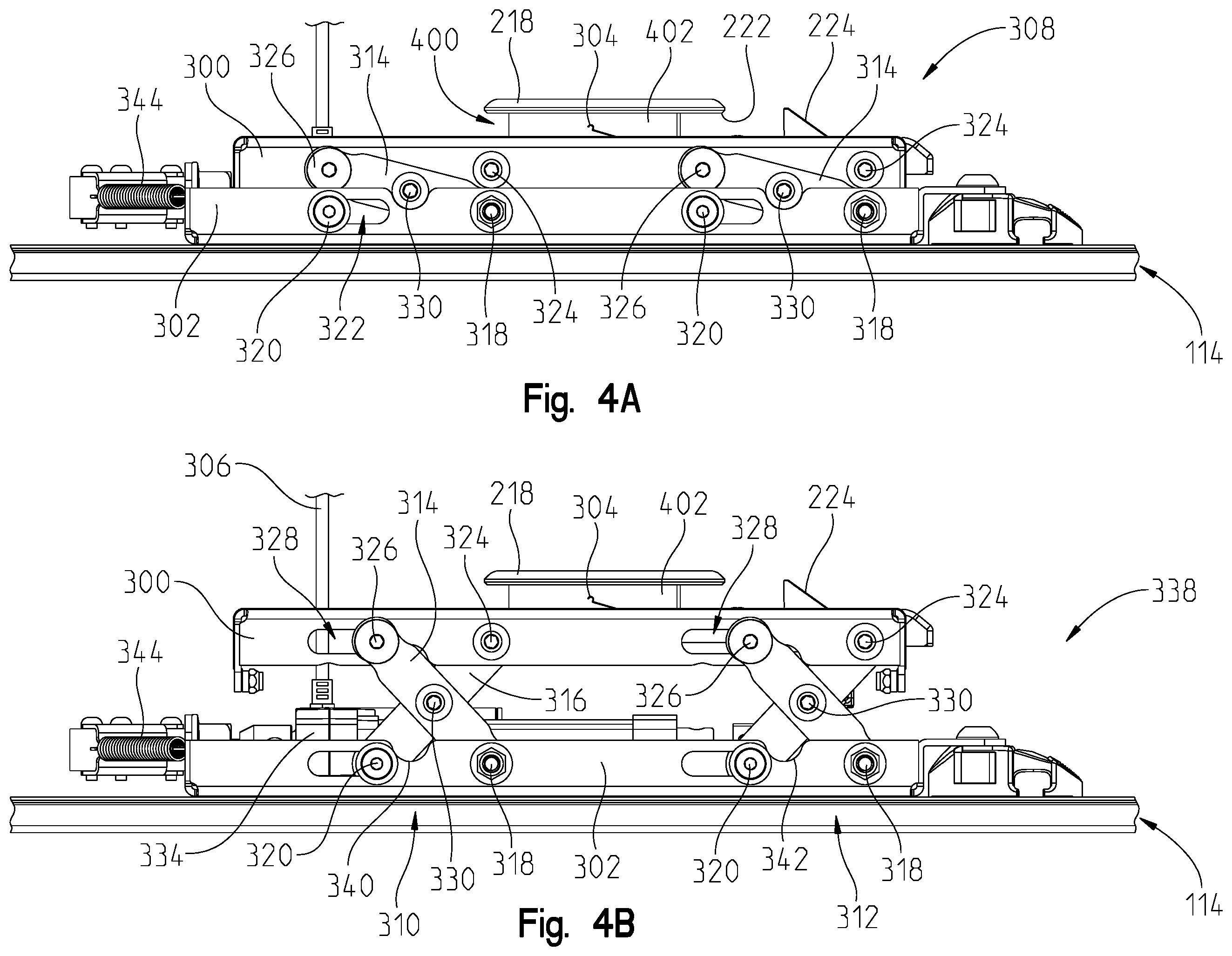 Patent US12403053 Figure 5 – Wheelchair docking system and method thereof