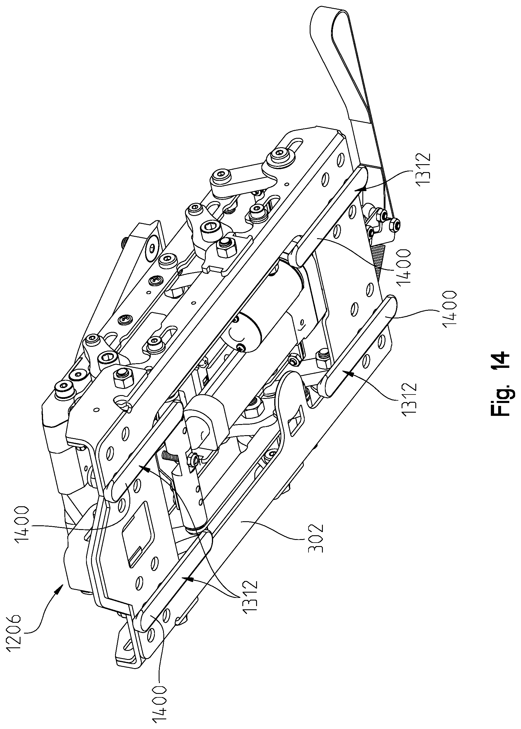 Patent US12403053 Figure 15 – Wheelchair docking system and method thereof
