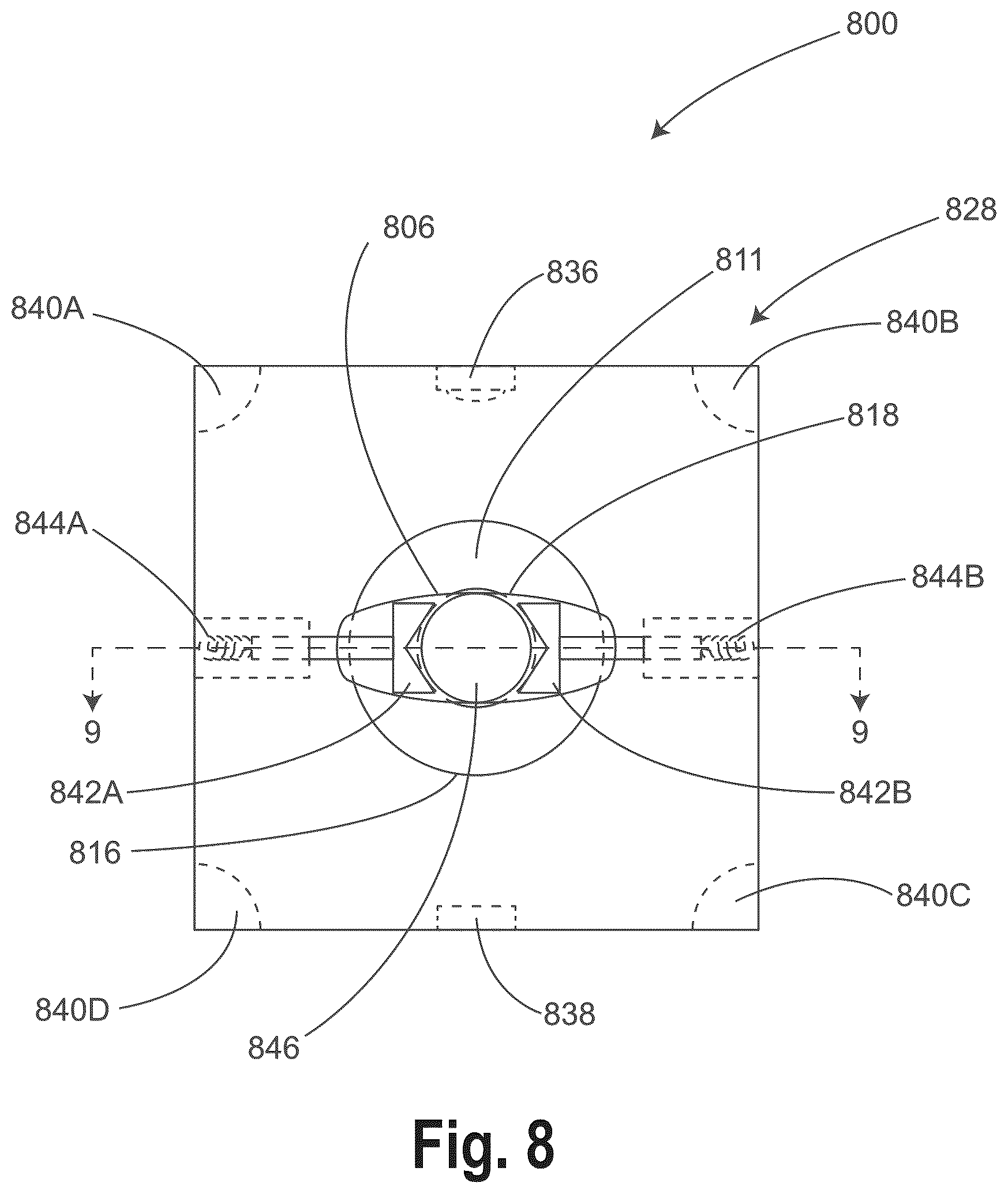 Patent US12403056 Figure 8 – Relocation module and methods for surgical equipment