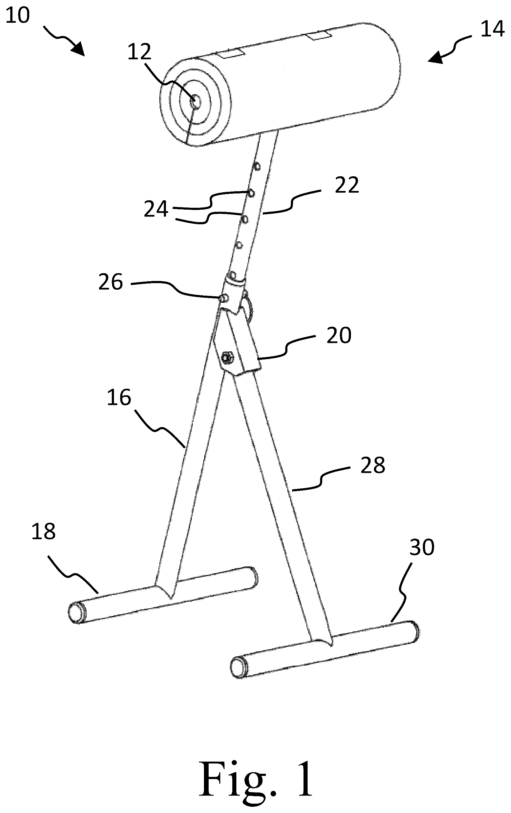 Patent US12403059 Figure 1 – Systems and methods for knee joint therapy