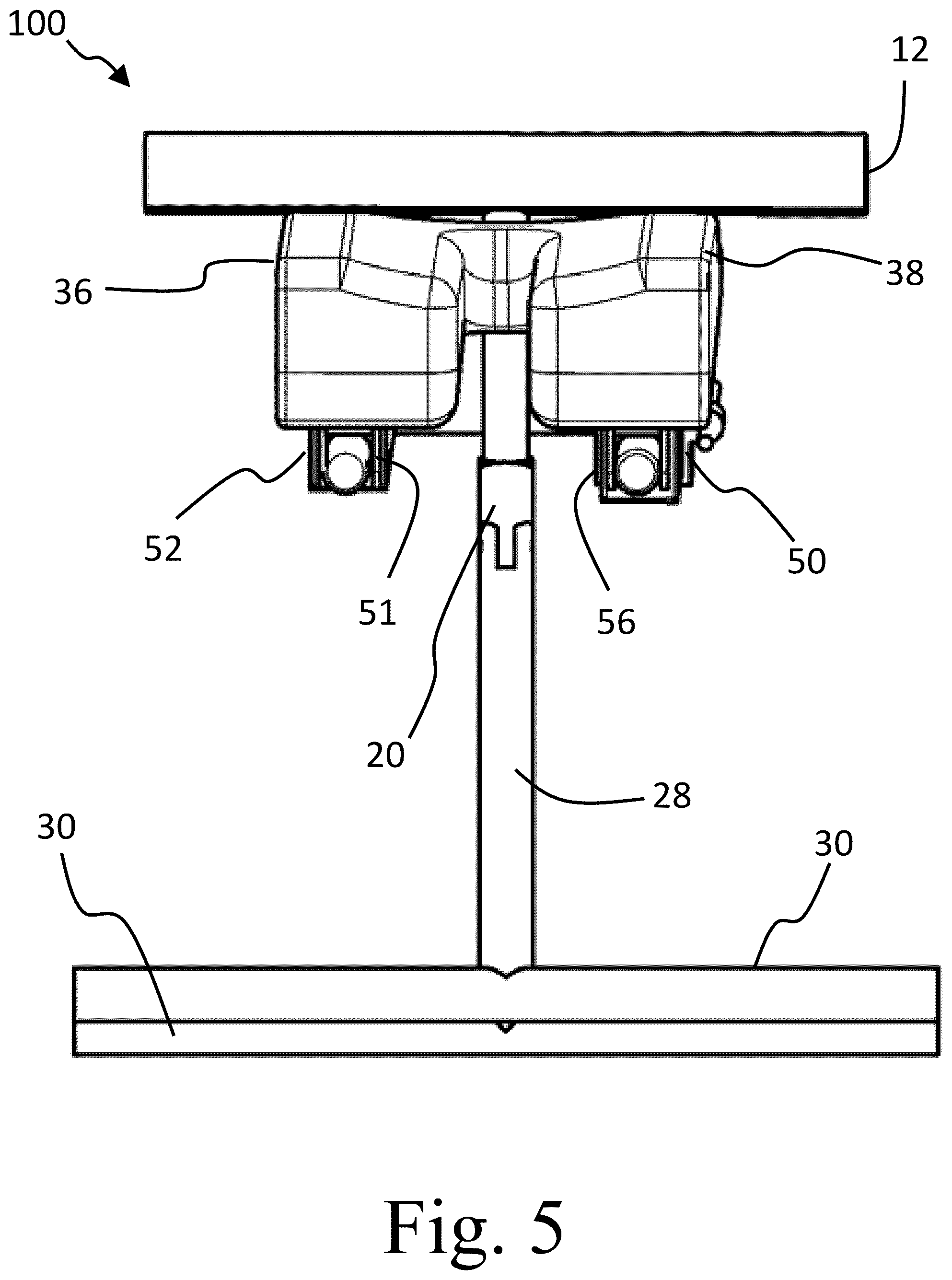 Patent US12403059 Figure 5 – Systems and methods for knee joint therapy