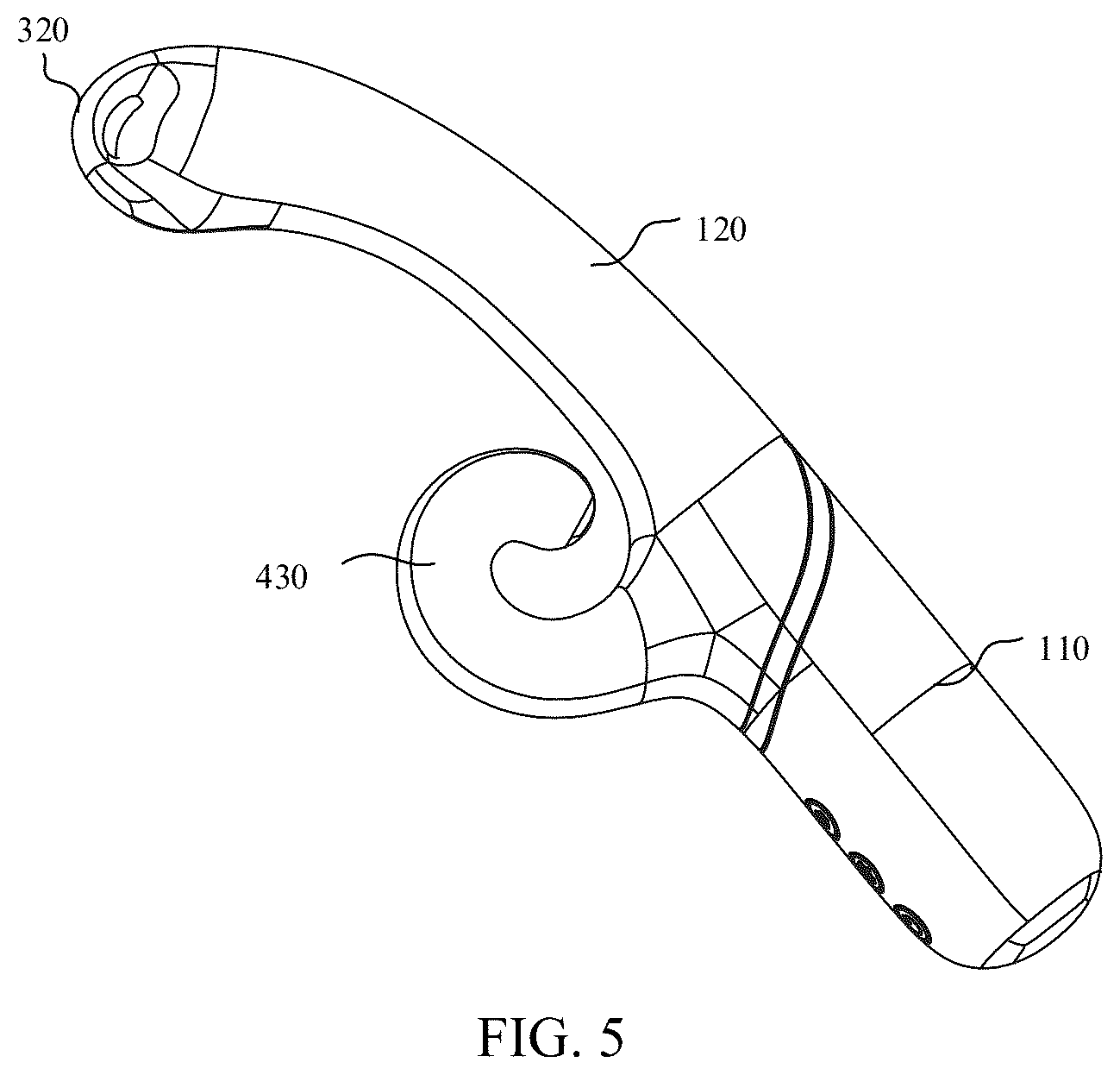 Patent US12403064 Figure 3 – Massager