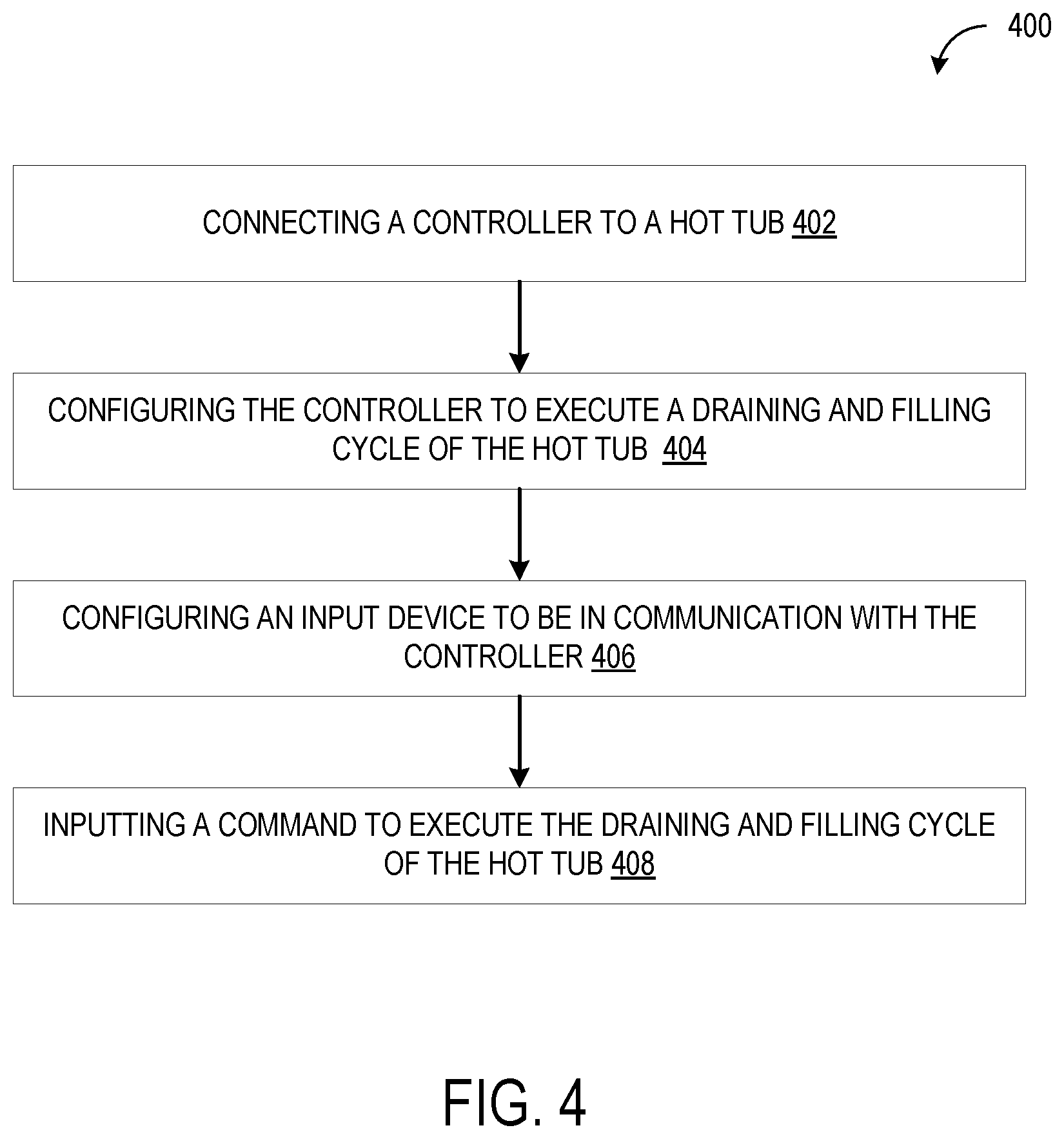 Patent US12403067 Figure 5 – Remote hot tub control system