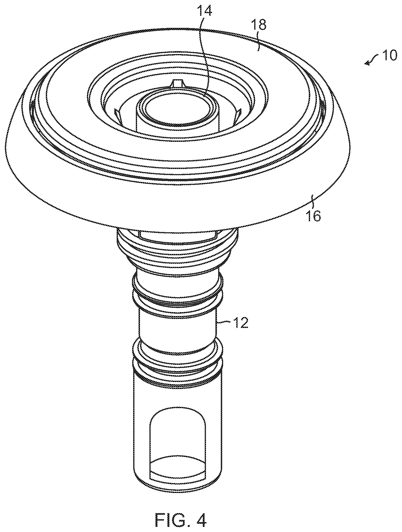 Patent US12403068 Figure 4 – Common escutcheon base