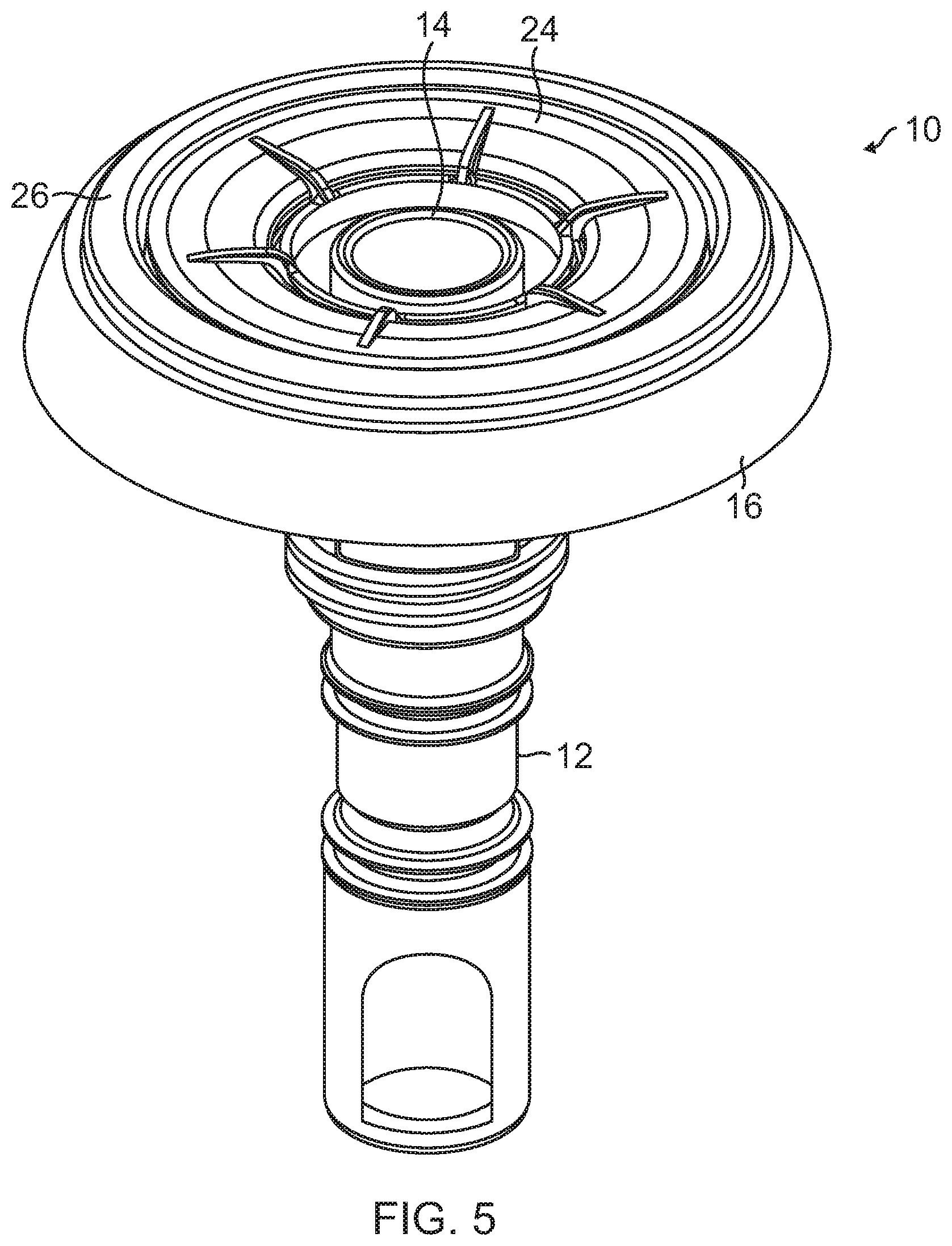 Patent US12403068 Figure 5 – Common escutcheon base