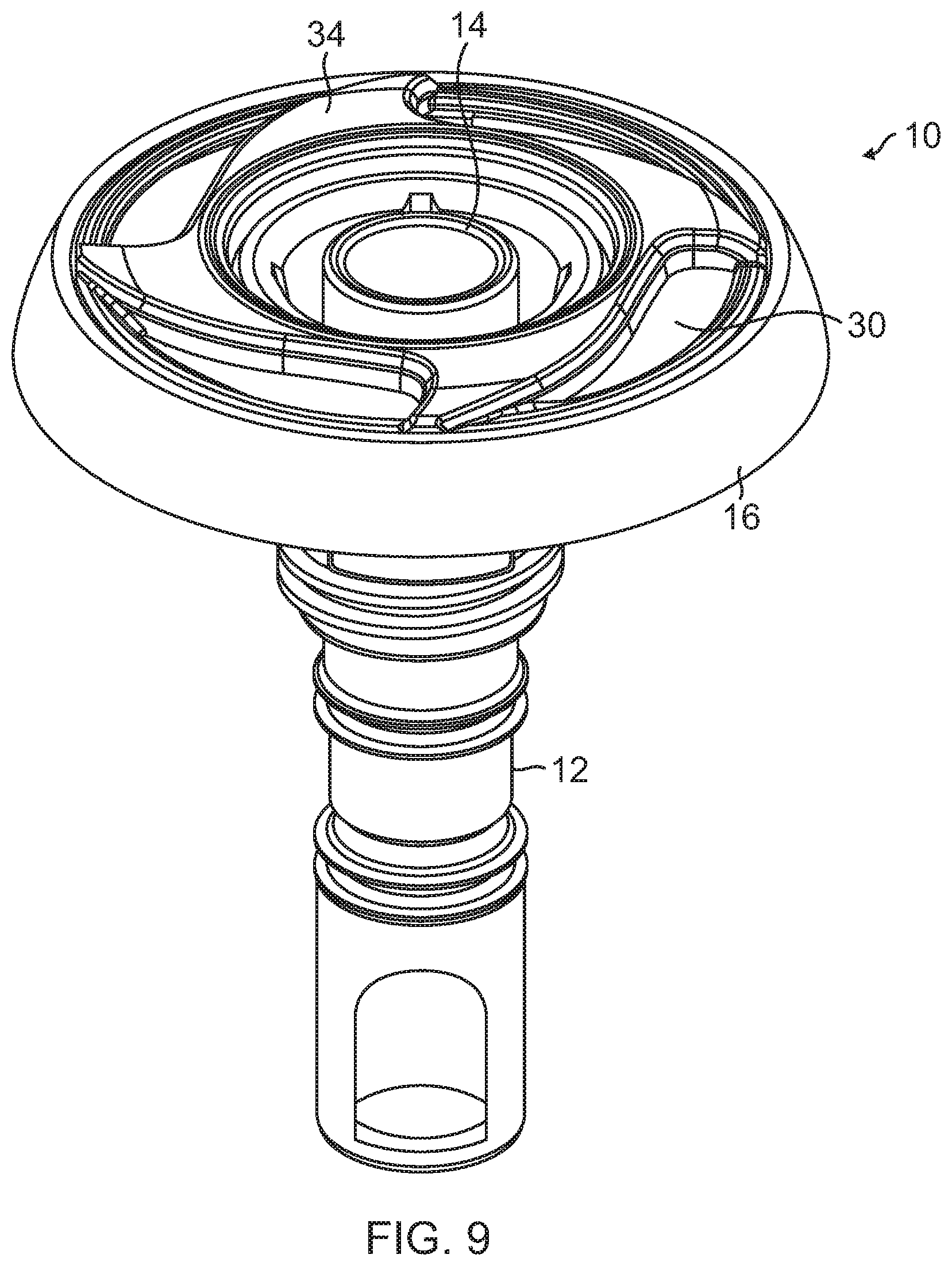 Patent US12403068 Figure 9 – Common escutcheon base