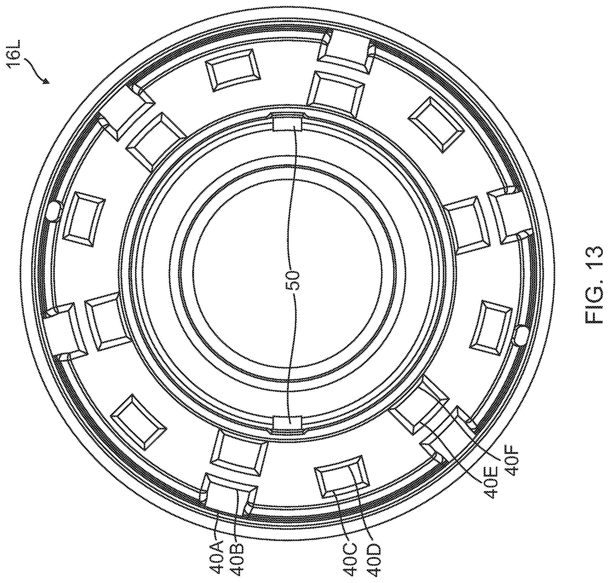 Patent US12403068 Figure 13 – Common escutcheon base