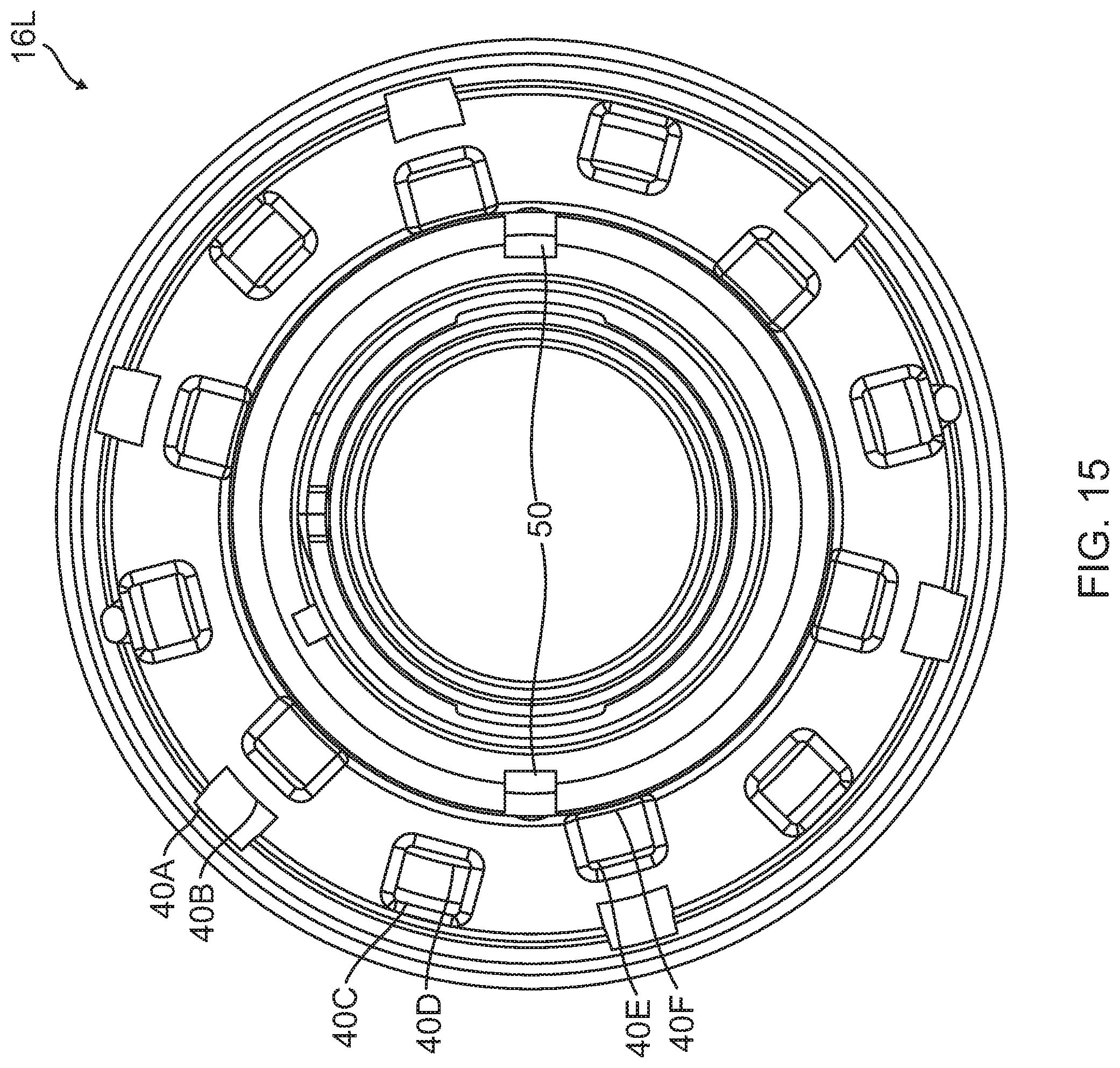 Patent US12403068 Figure 15 – Common escutcheon base