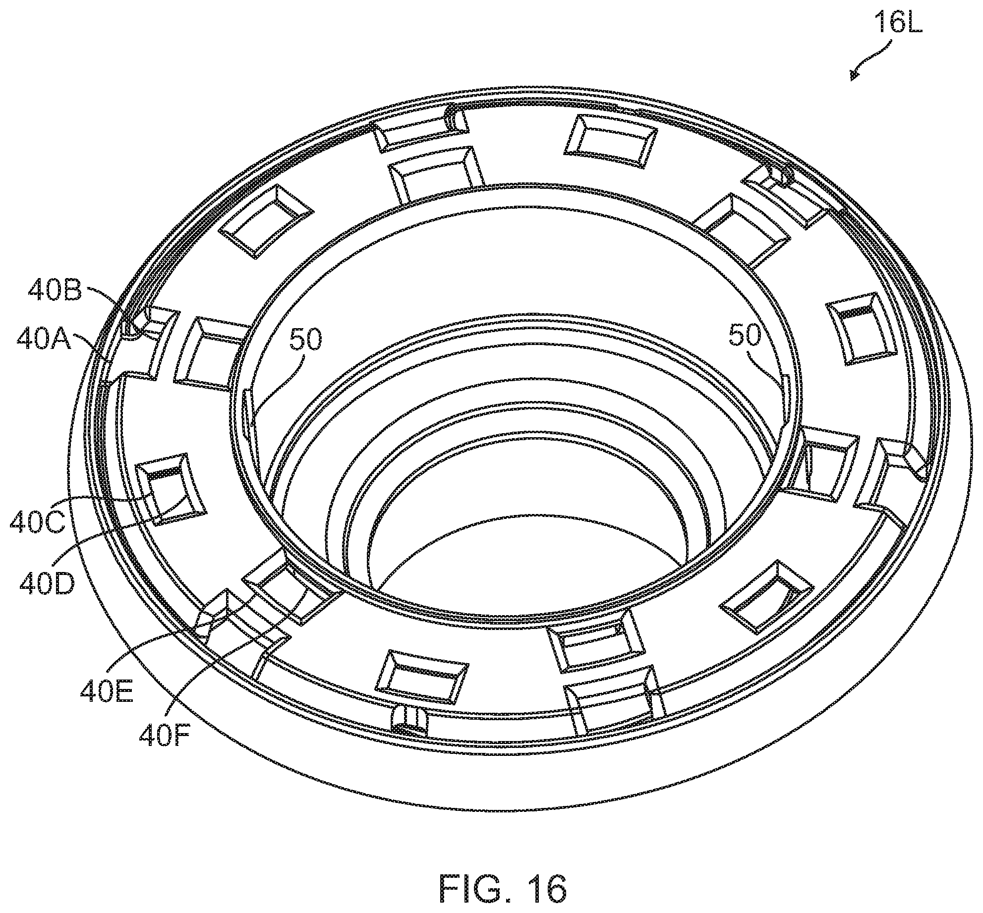 Patent US12403068 Figure 16 – Common escutcheon base