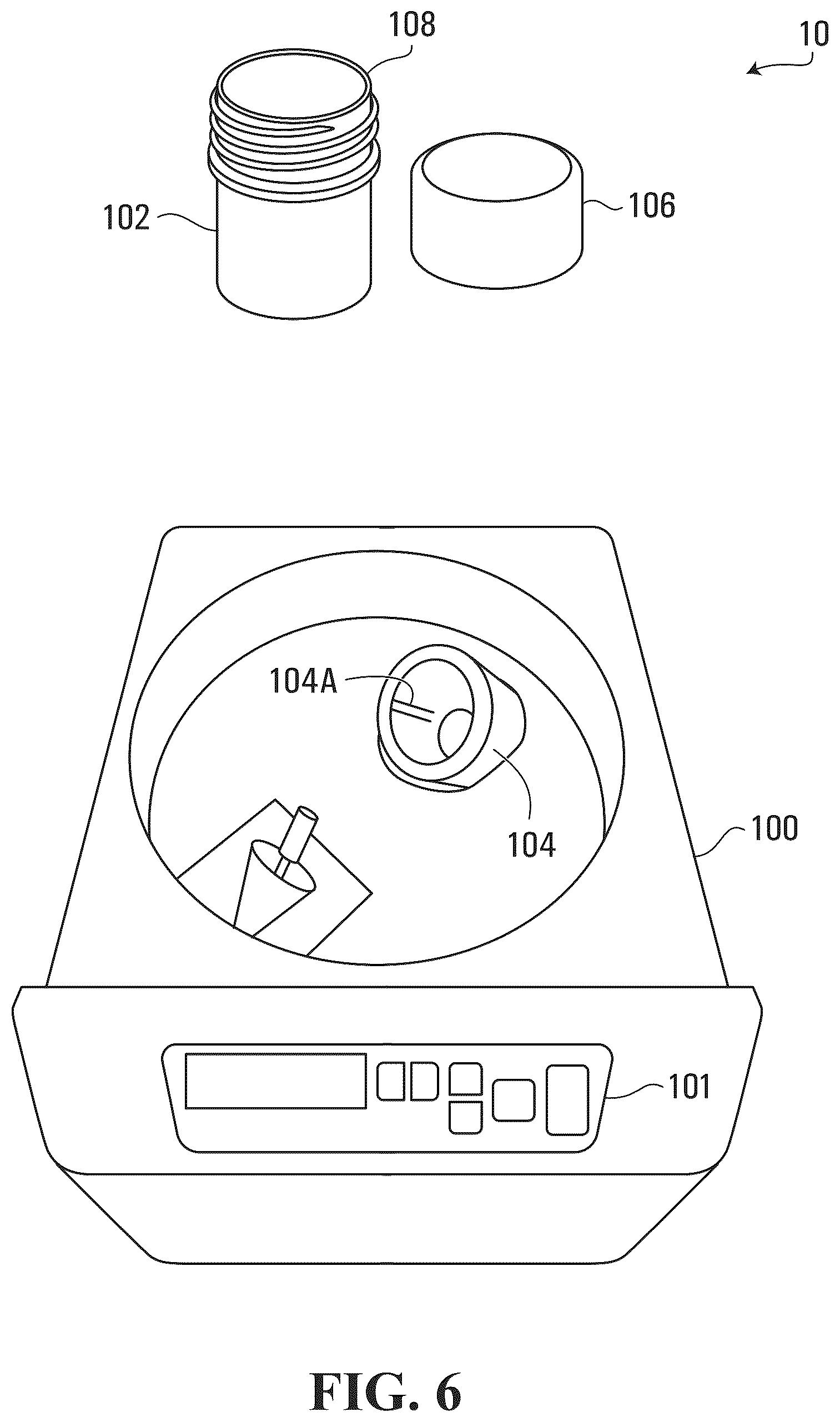 Patent US12403069 Figure 5 – Adapter for use in a planetary mixer
