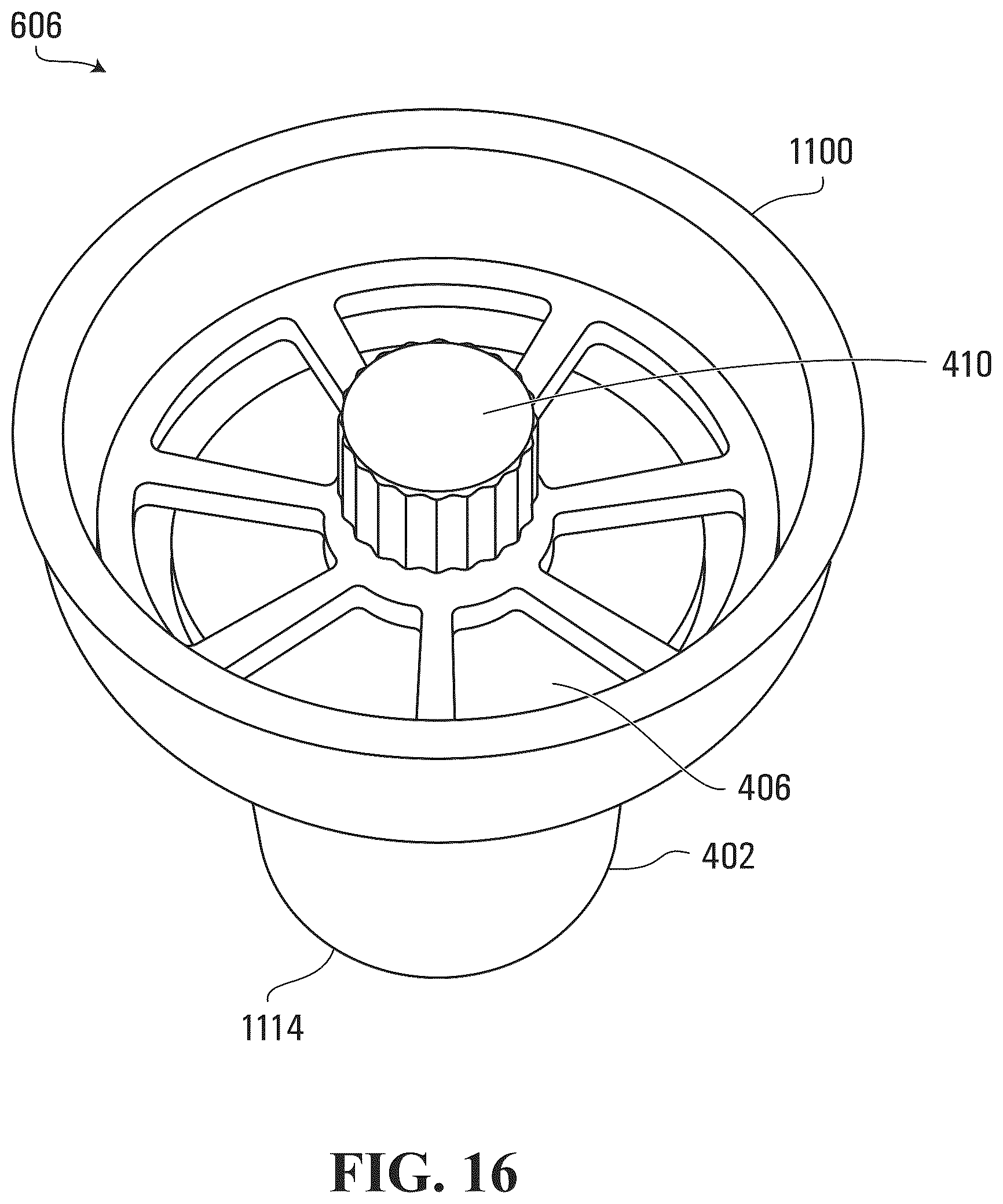 Patent US12403069 Figure 11 – Adapter for use in a planetary mixer
