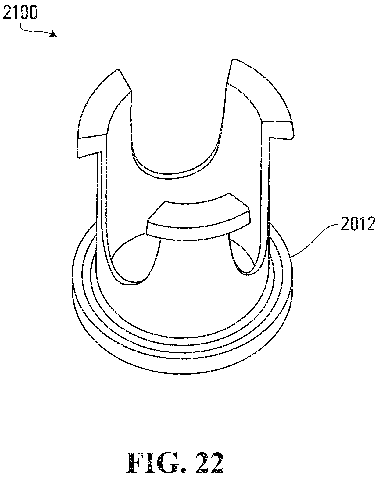 Patent US12403069 Figure 16 – Adapter for use in a planetary mixer