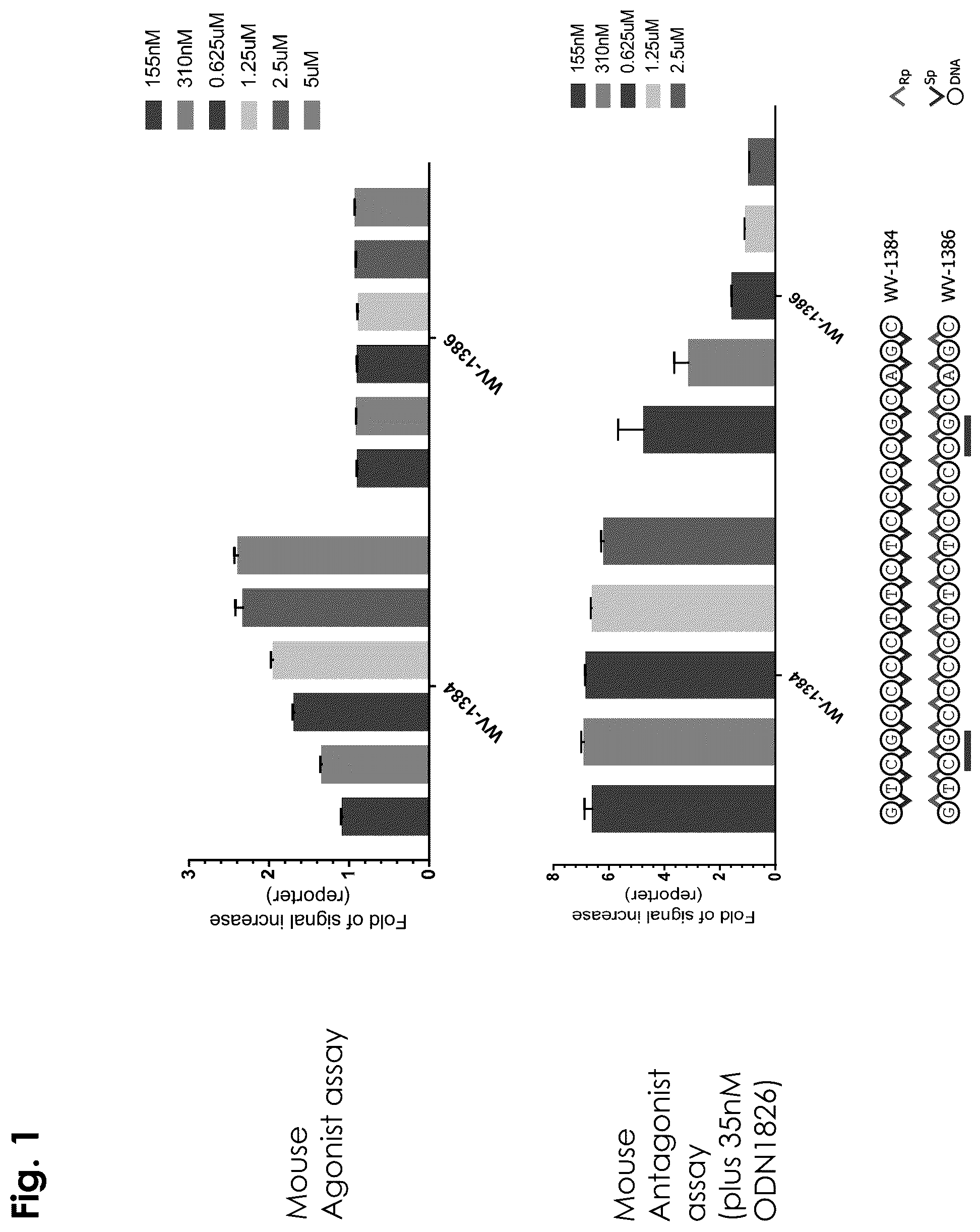 Patent US12403156 Figure 1 – Oligonucleotides, compositions and methods thereof