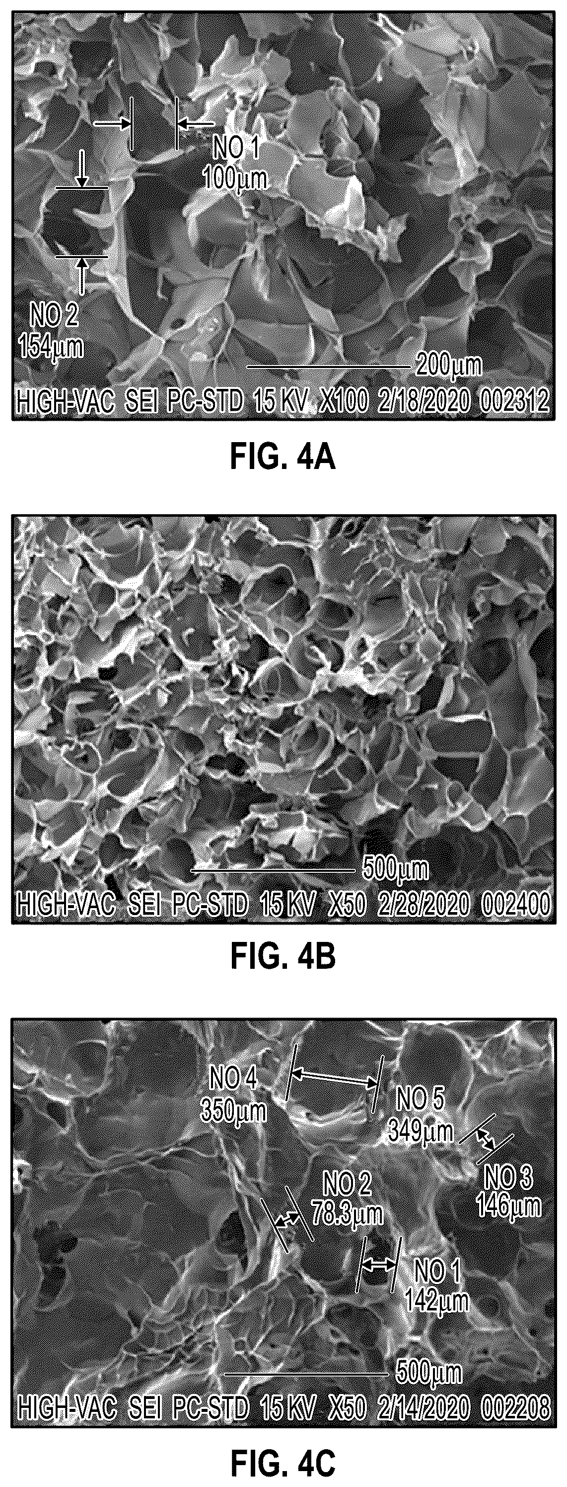Patent US12403163 Figure 7 – 3D printed, freeze-dried hydrogels and methods of making and using the same