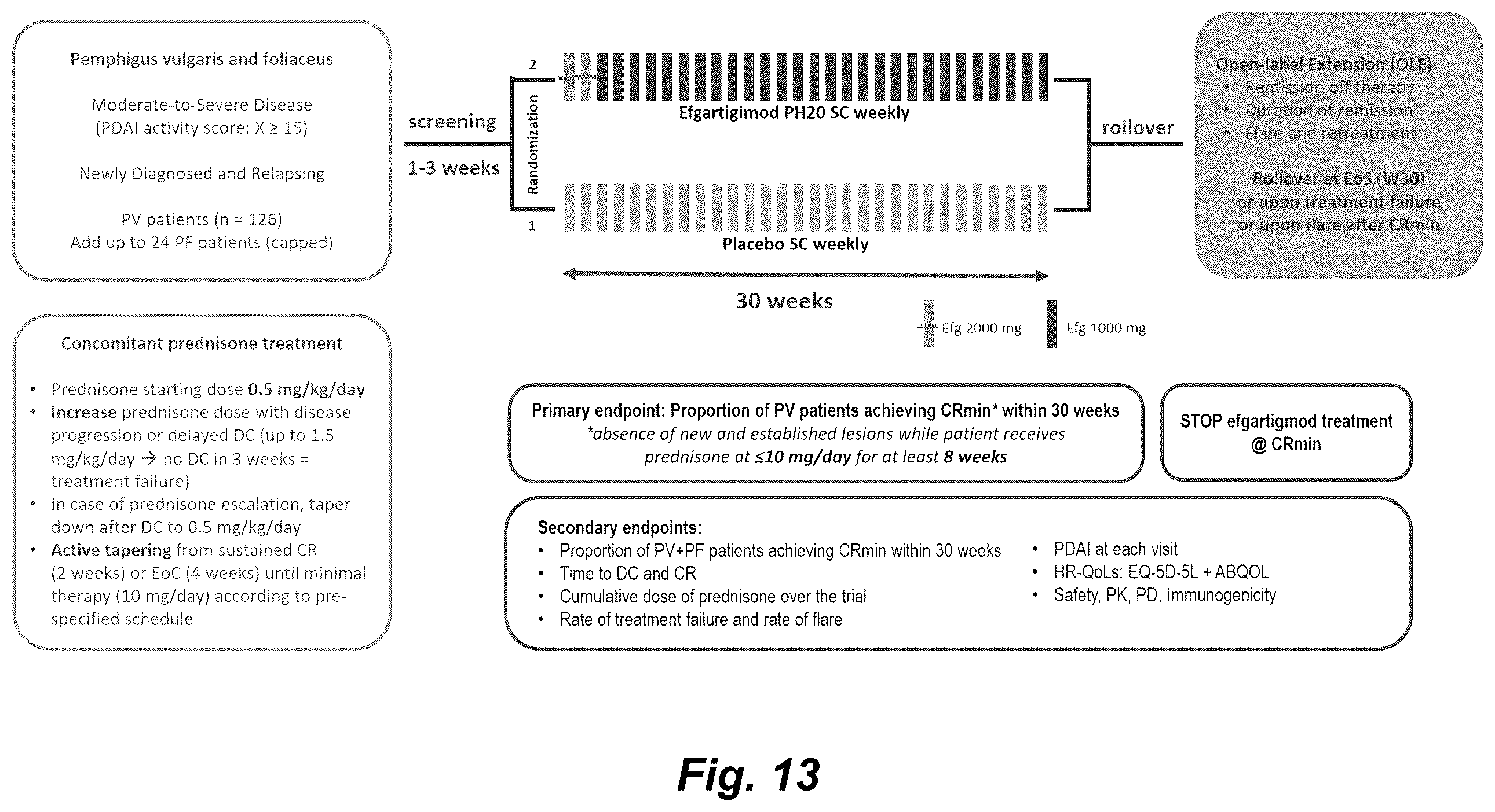 Patent US12403175 Figure 19 – Methods for treating pemphigus disorders