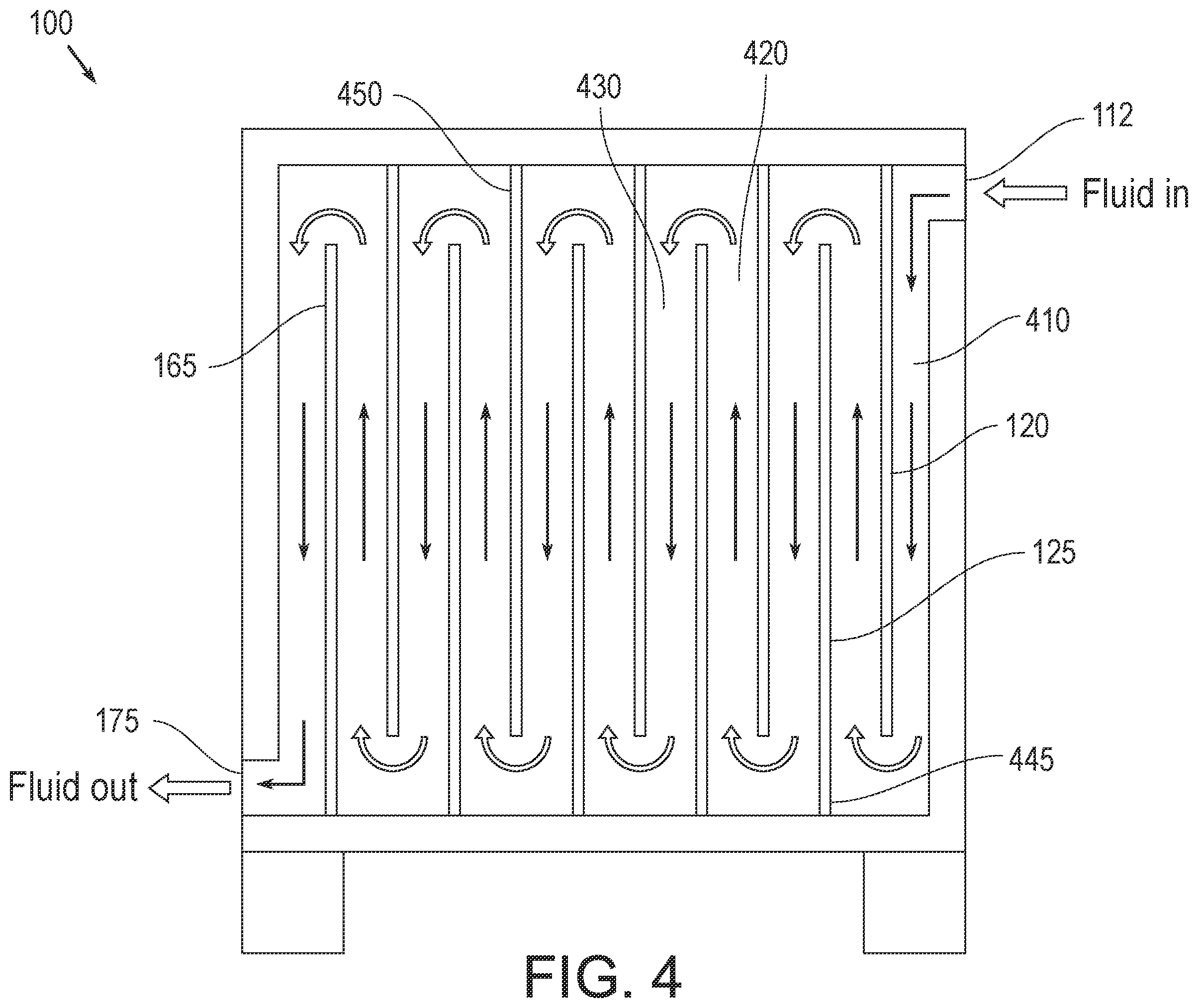 Patent US12403205 Figure 4 – System and method for ultraviolet sterilization of fluids