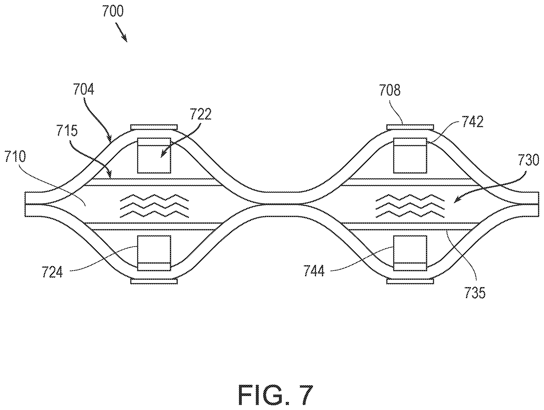 Patent US12403205 Figure 7 – System and method for ultraviolet sterilization of fluids