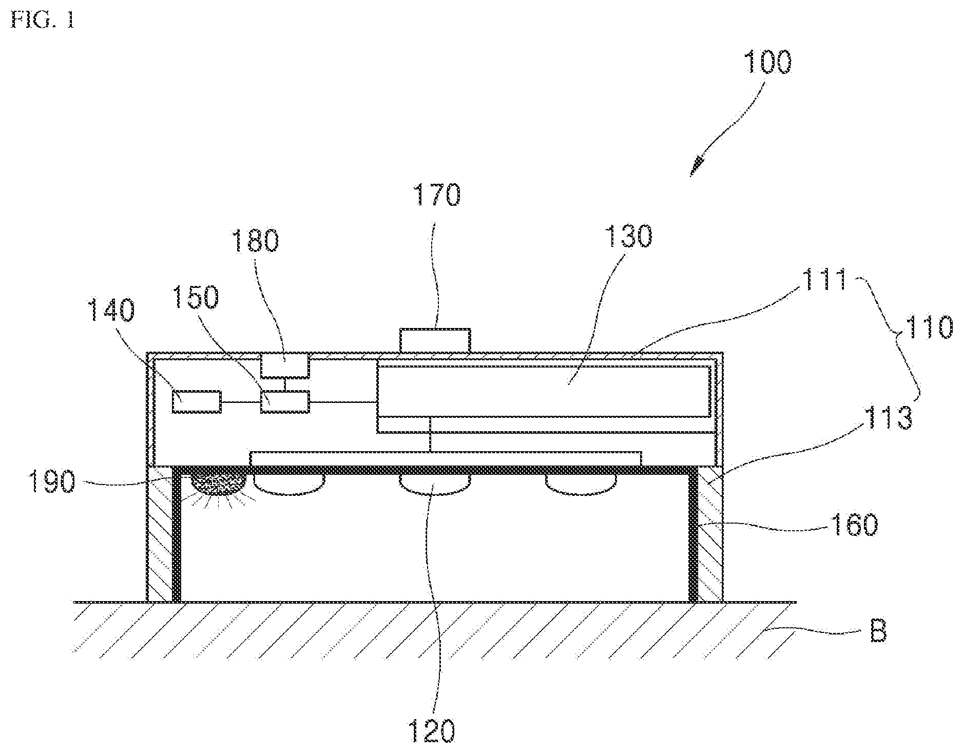 Patent US12403207 Figure 1 – Sterilizing apparatus