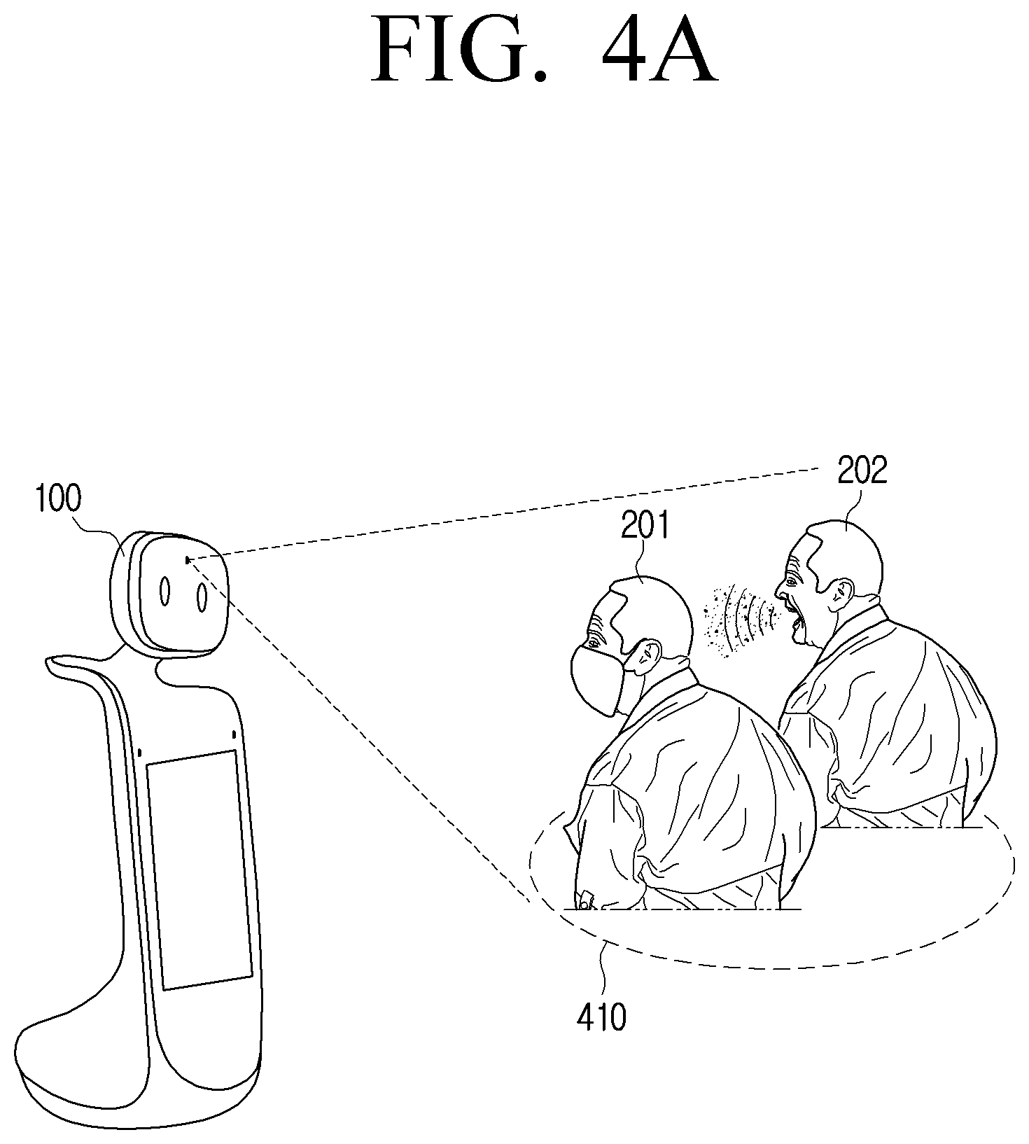 Patent US12403211 Figure 5 – Robot and control method for identifying a sterilization area