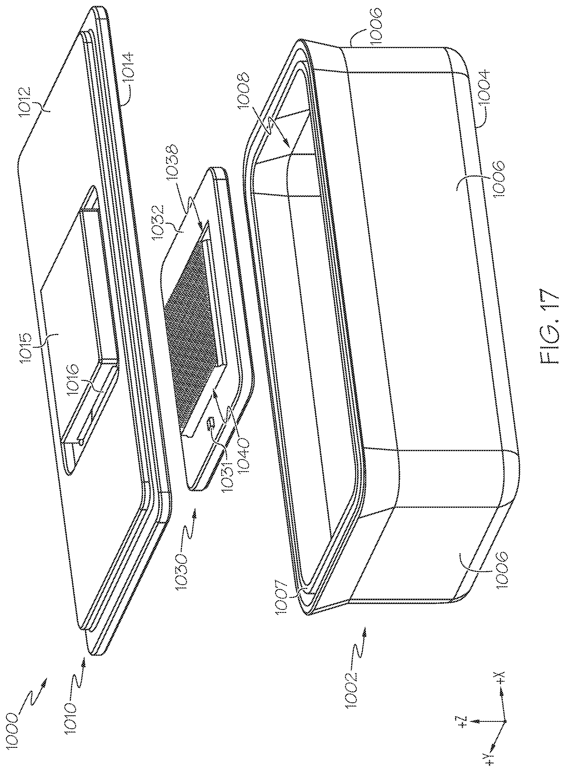 Patent US12403212 Figure 17 – Reusable tortuous path filters for sterilization containers